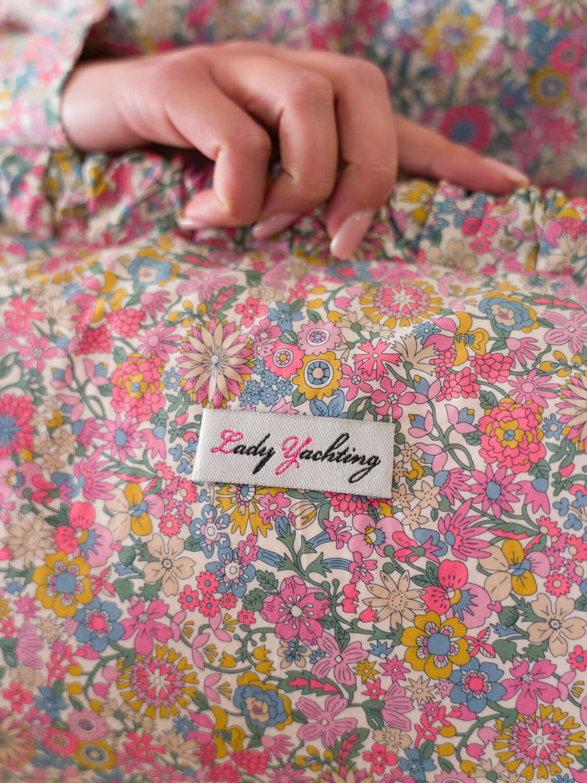 Clutch Floralia maxi - fiori rosa | Floralia