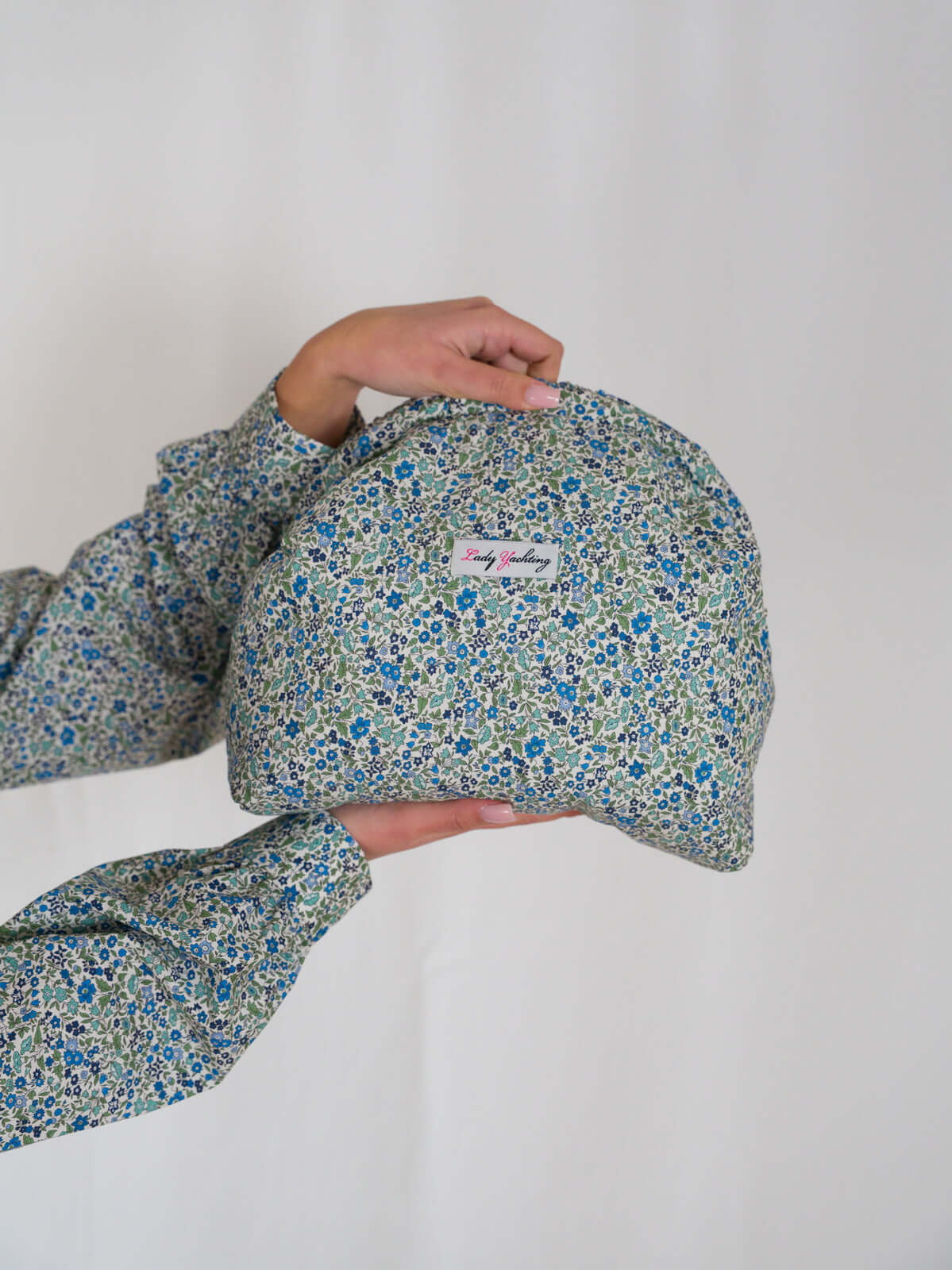 Clutch Floralia mini - fiori blu |Floralia