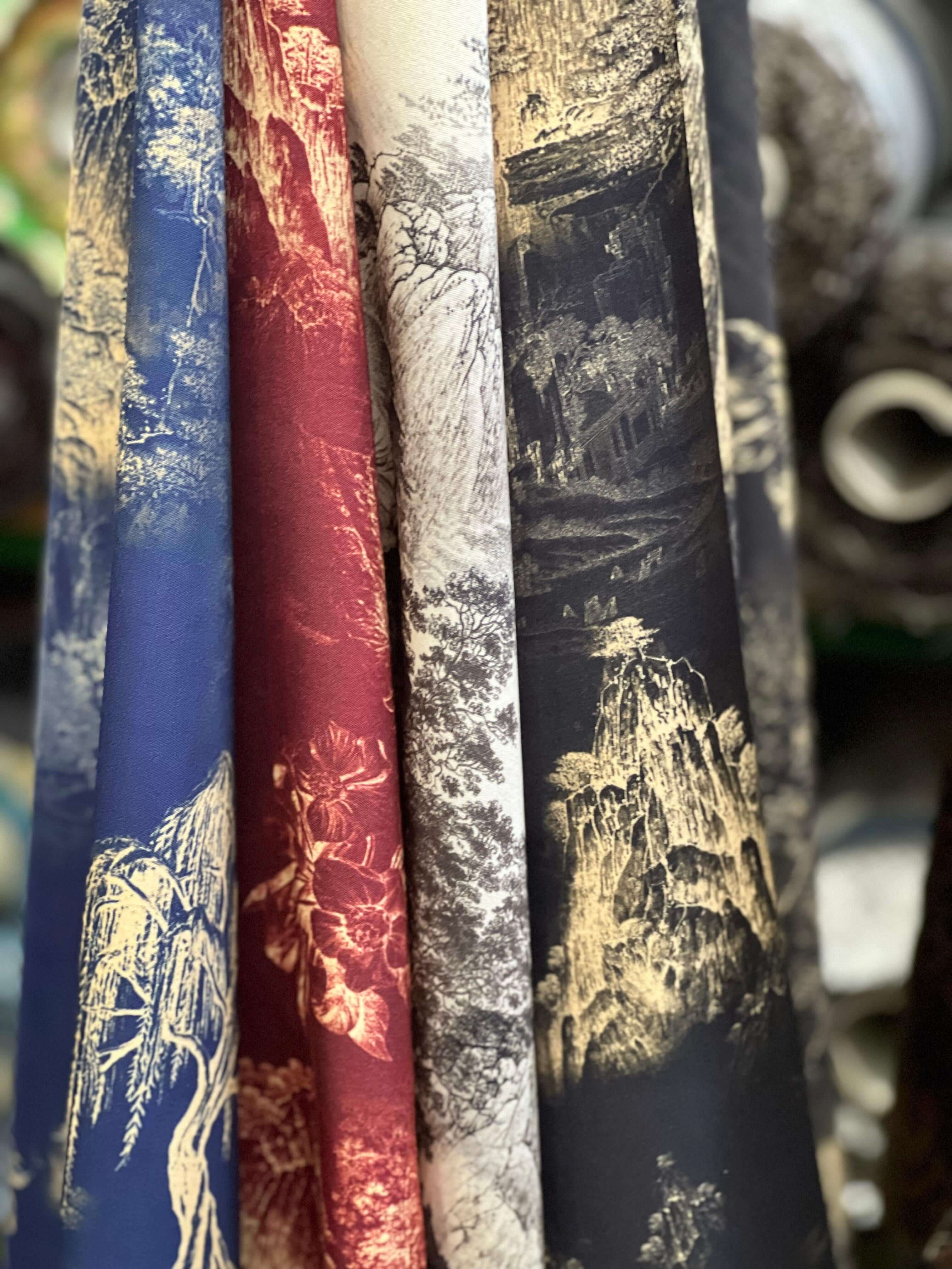 Piumino Reglan Reverso in Velluto e crema Oriente