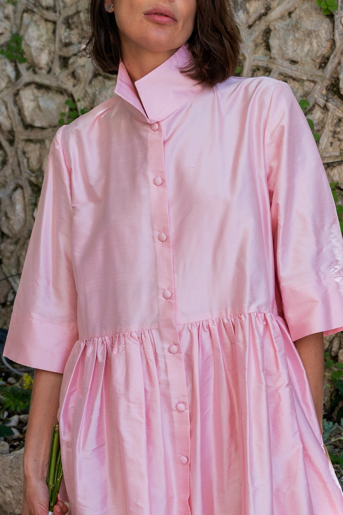 Abito in Shantung