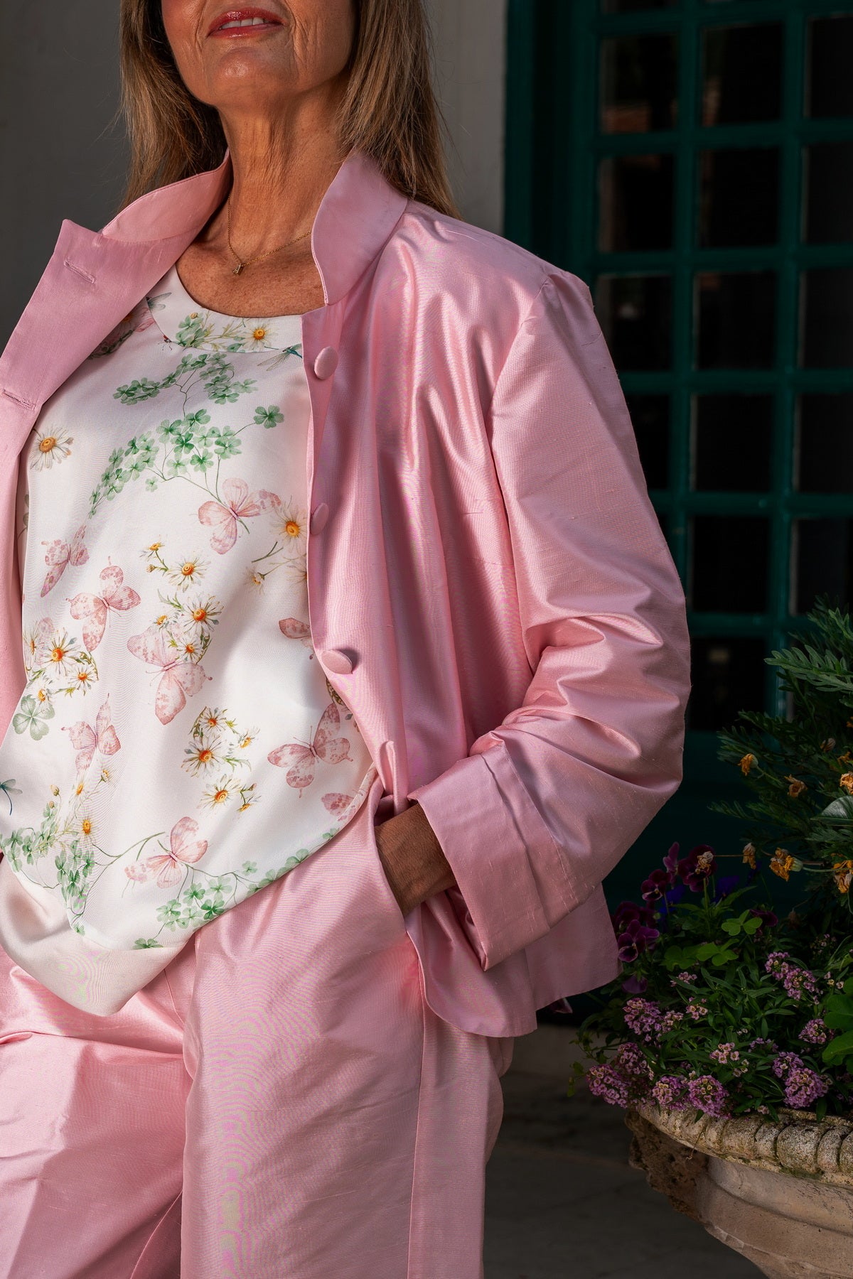 Blusa Nadia in seta