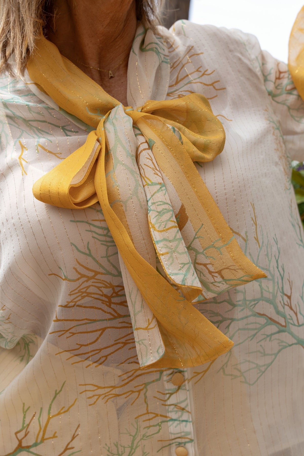 Blusa Letizia in chiffon