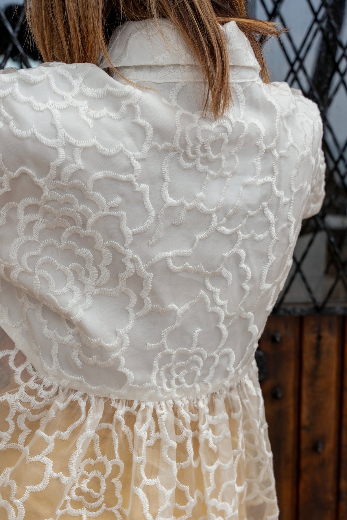 Camicia Ale in organza