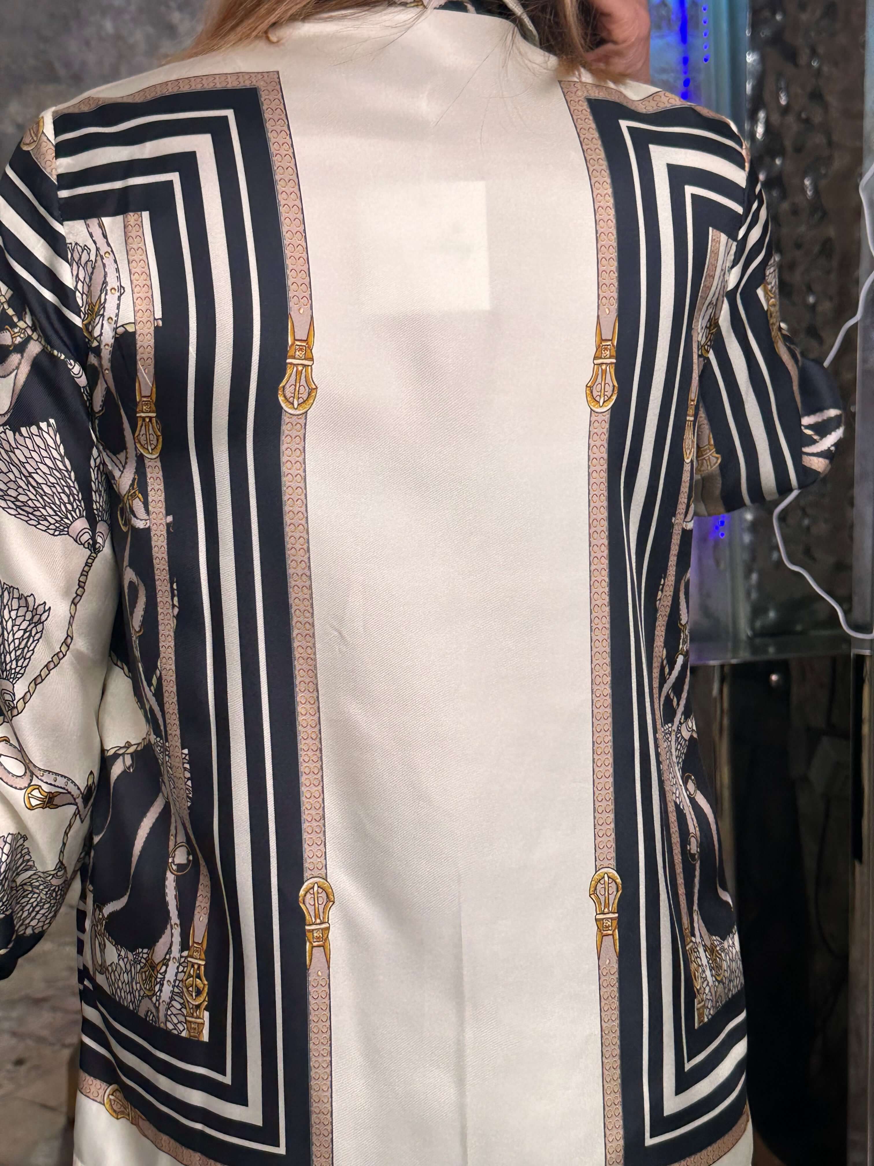 Camicia Elisabeth in raso di seta