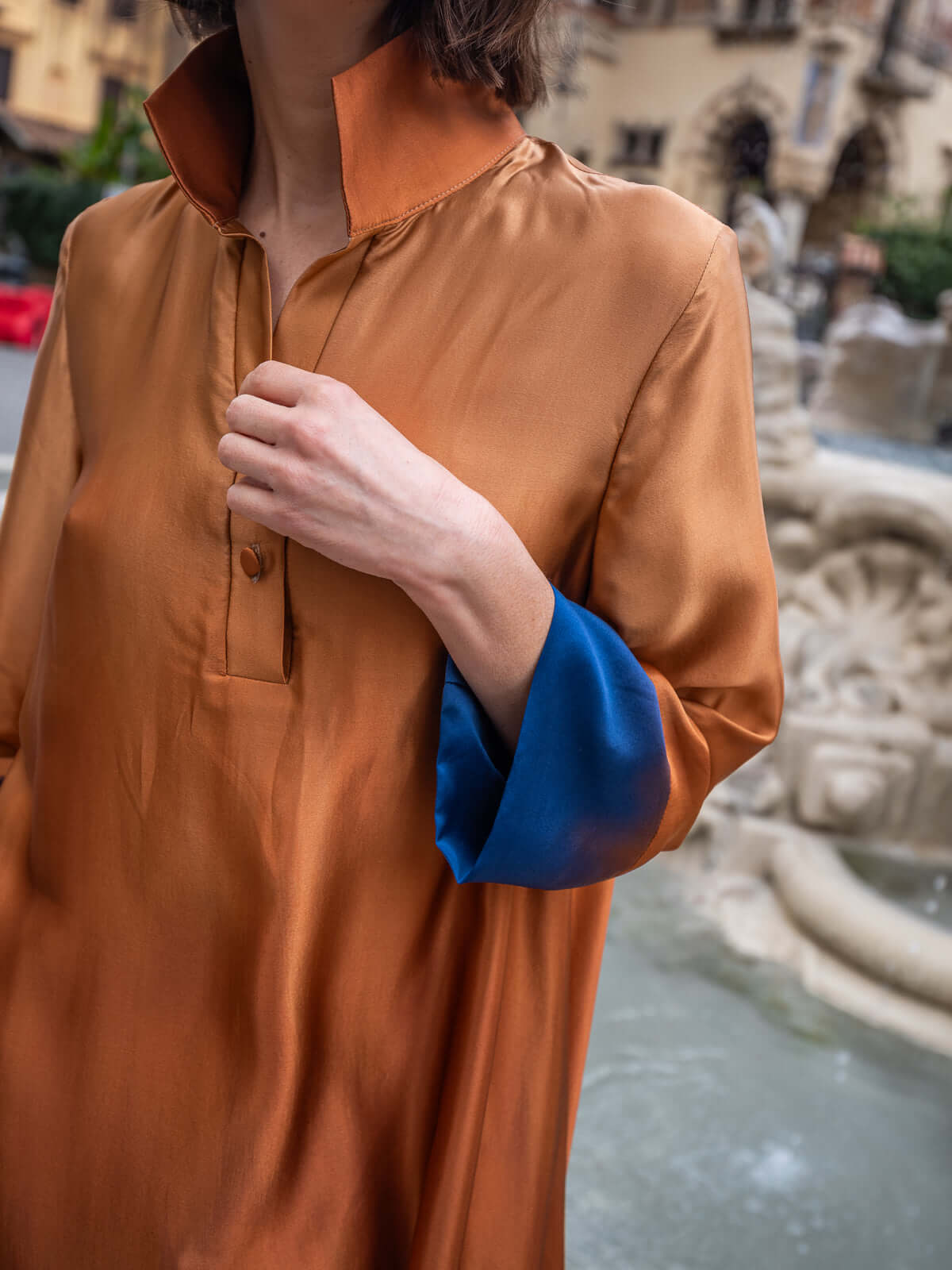 Diana Capri silk blouse