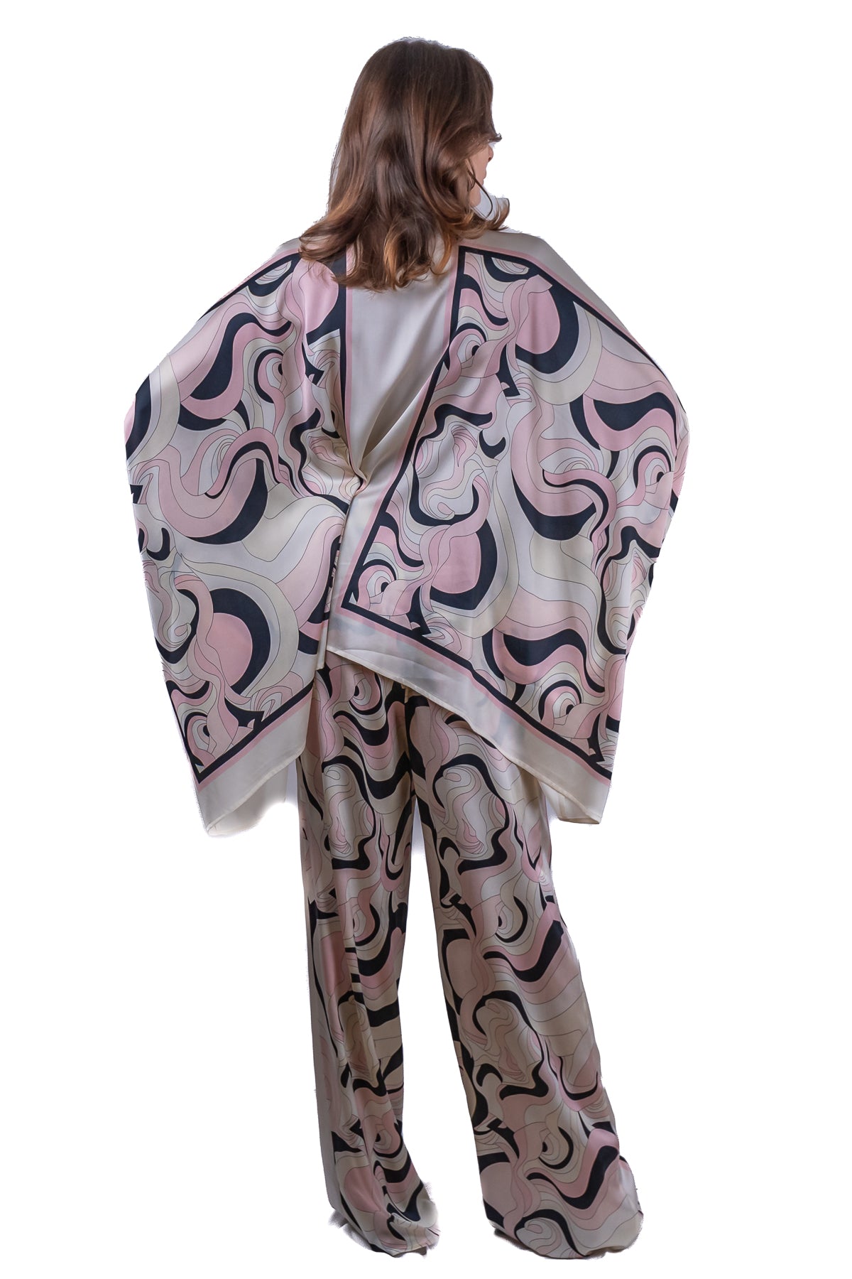 Camicia Kimono in seta