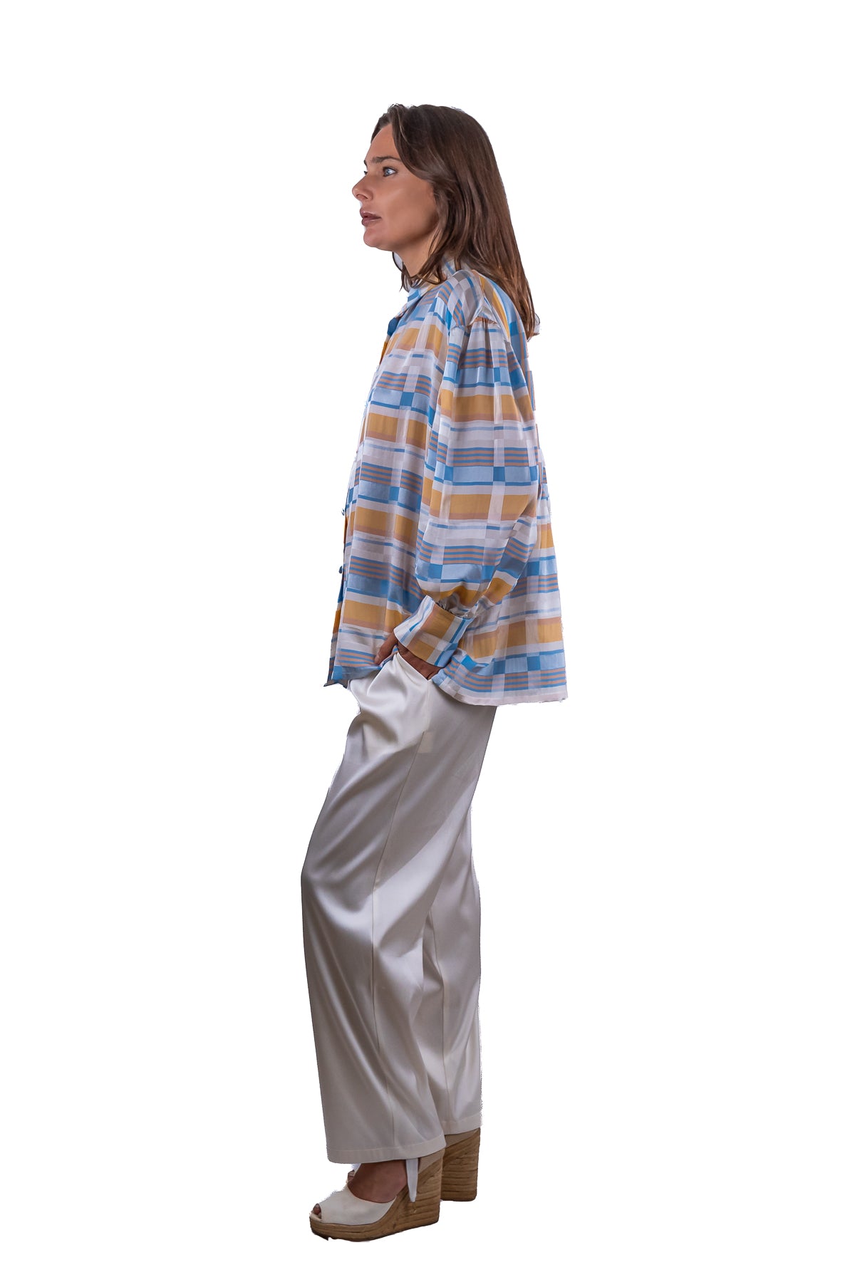 Camicia Ale in Raso di Seta
