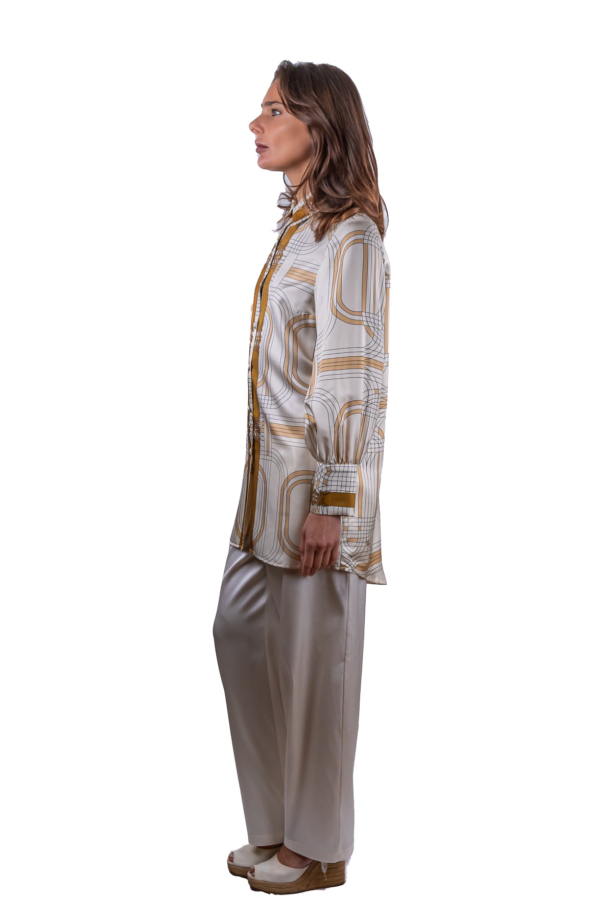 Camicia Elisabeth: Eleganza senza tempo in twill