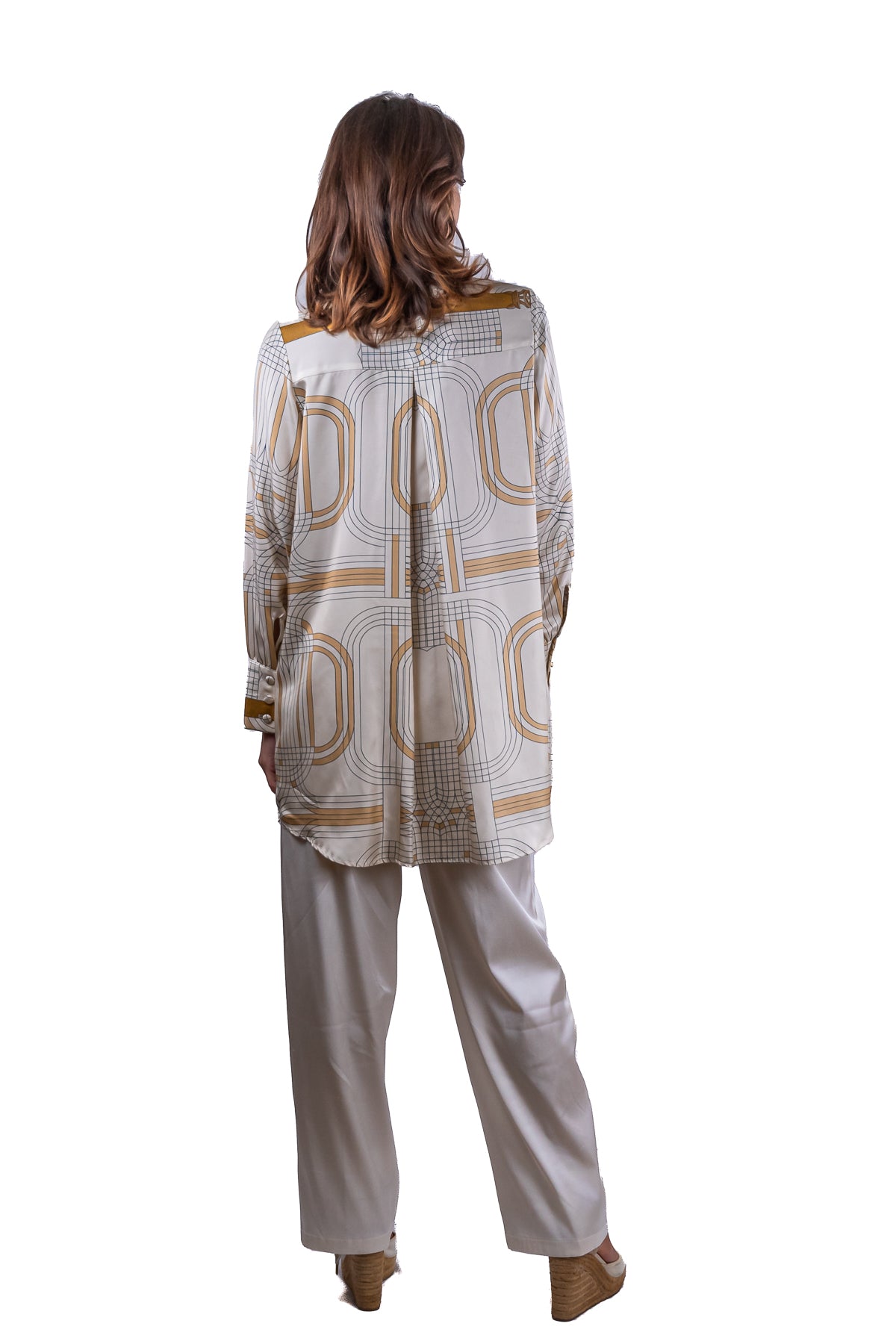 Camicia Elisabeth: Eleganza senza tempo in twill