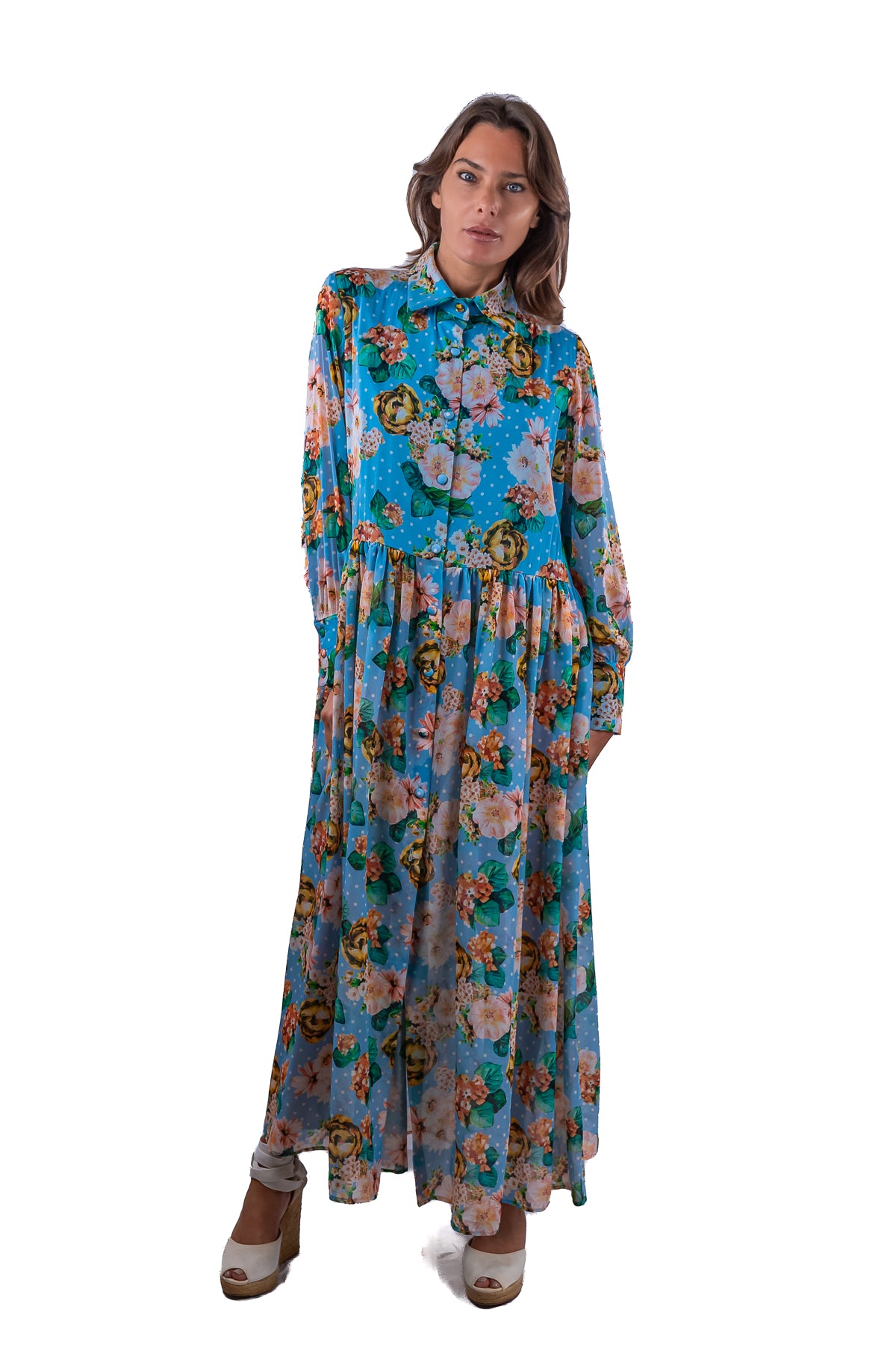 Abito Sofia Volo di Chiffon