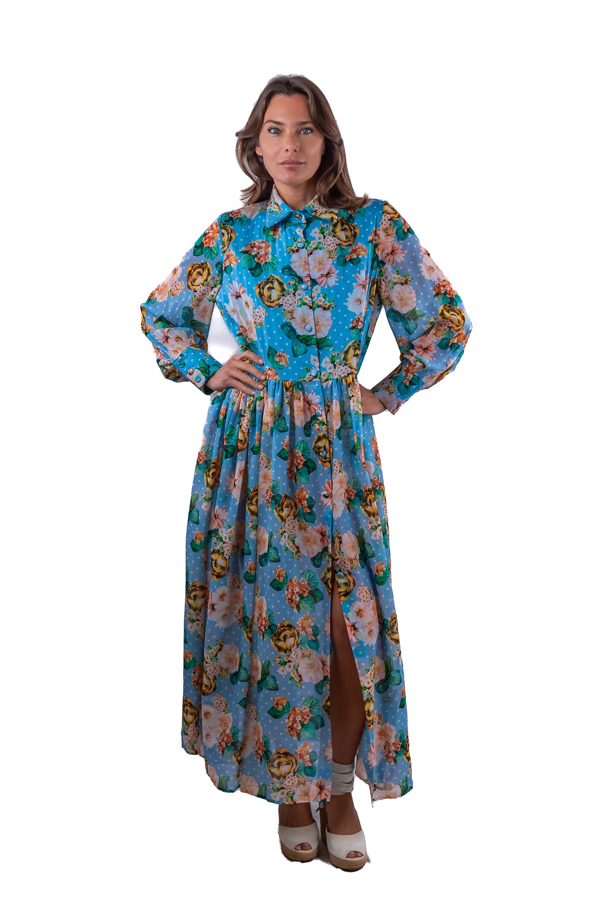 Abito Sofia Volo di Chiffon