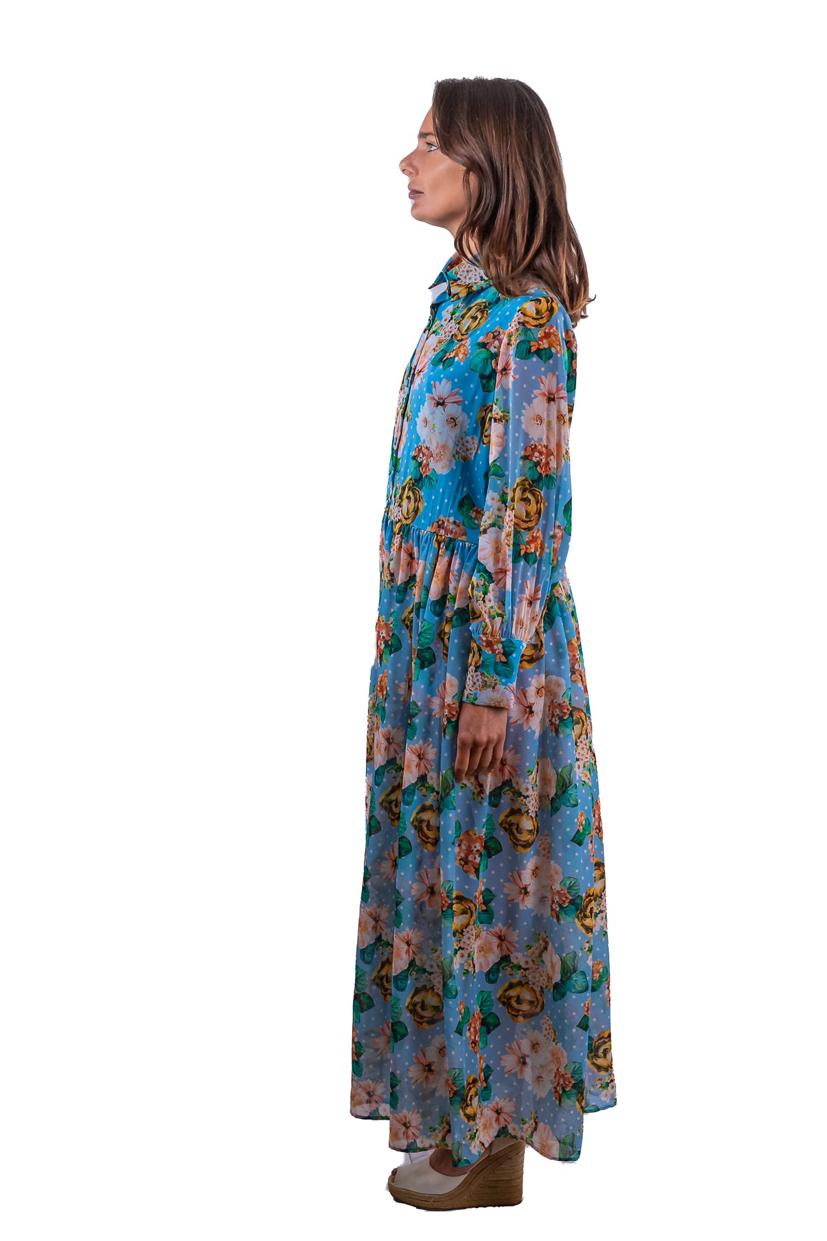 Abito Sofia Volo di Chiffon