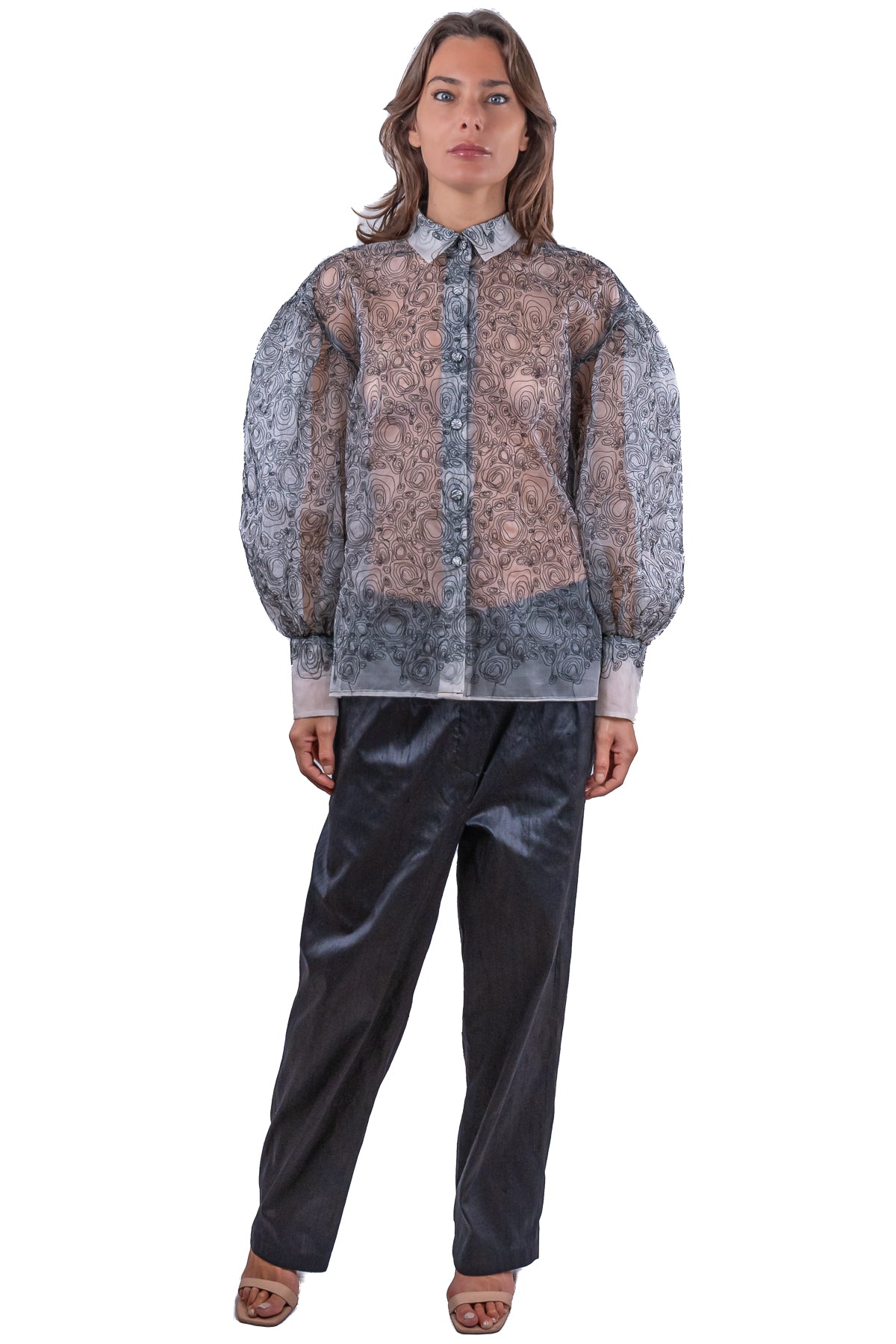 Camicia Ale in organza