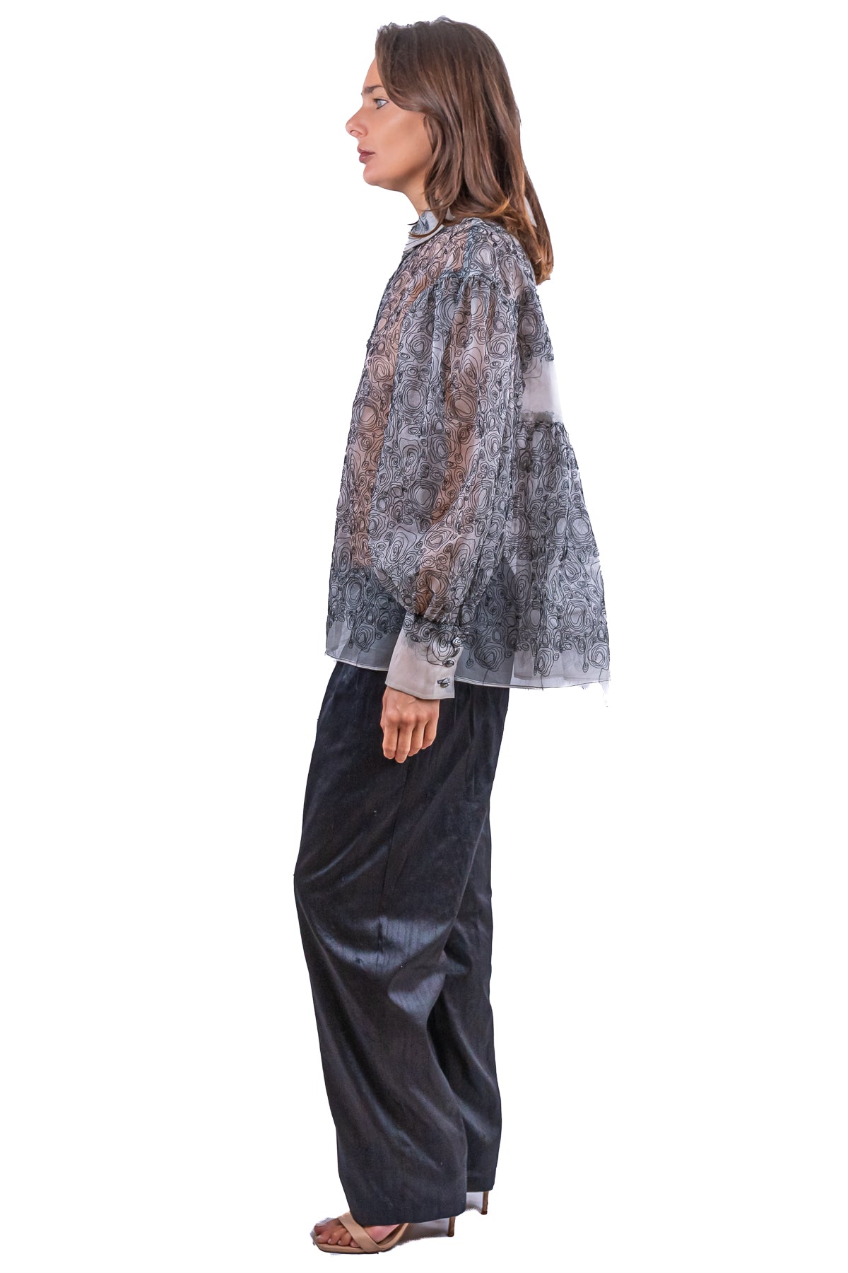 Camicia Ale in organza