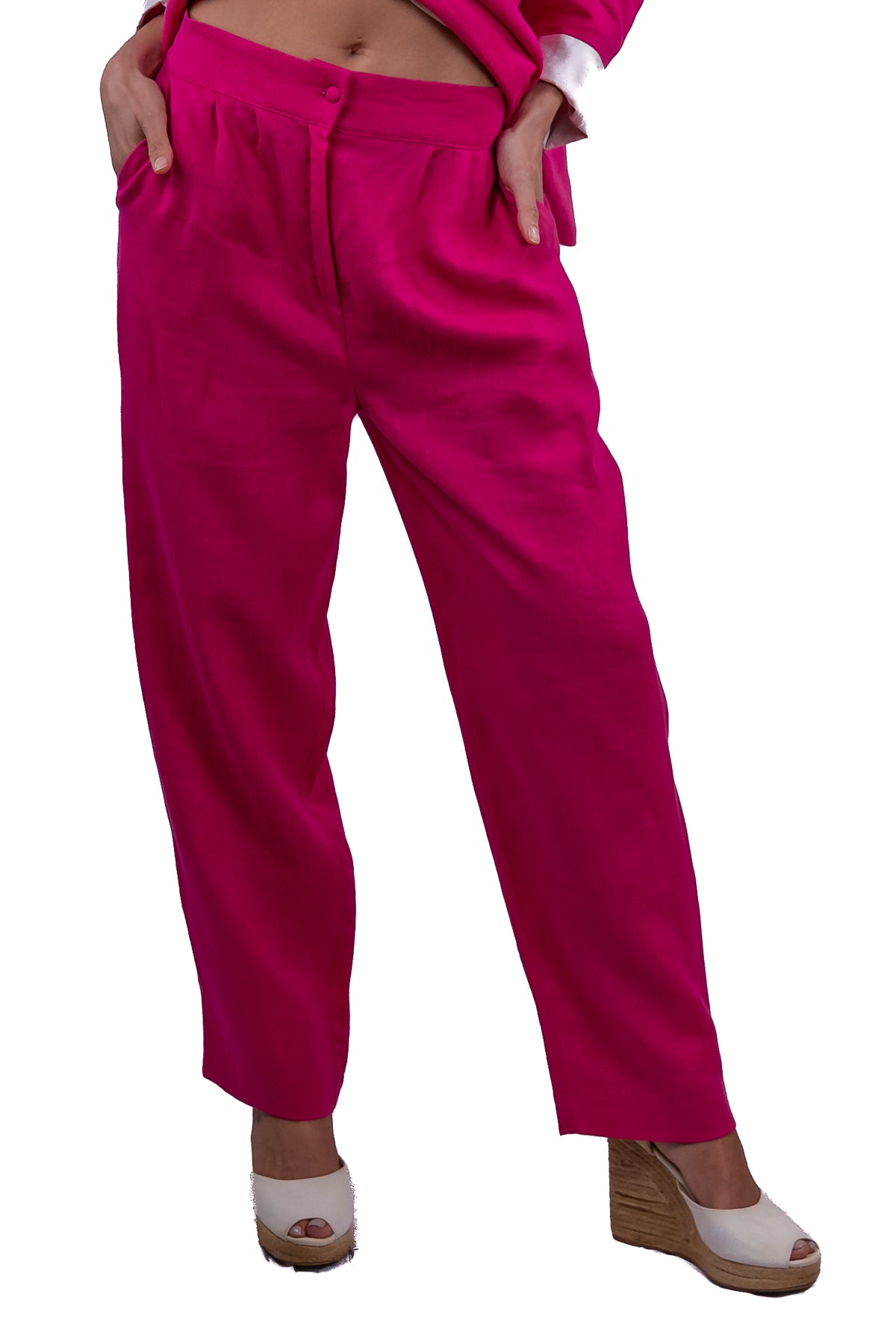 Pantalone Margaret in lino