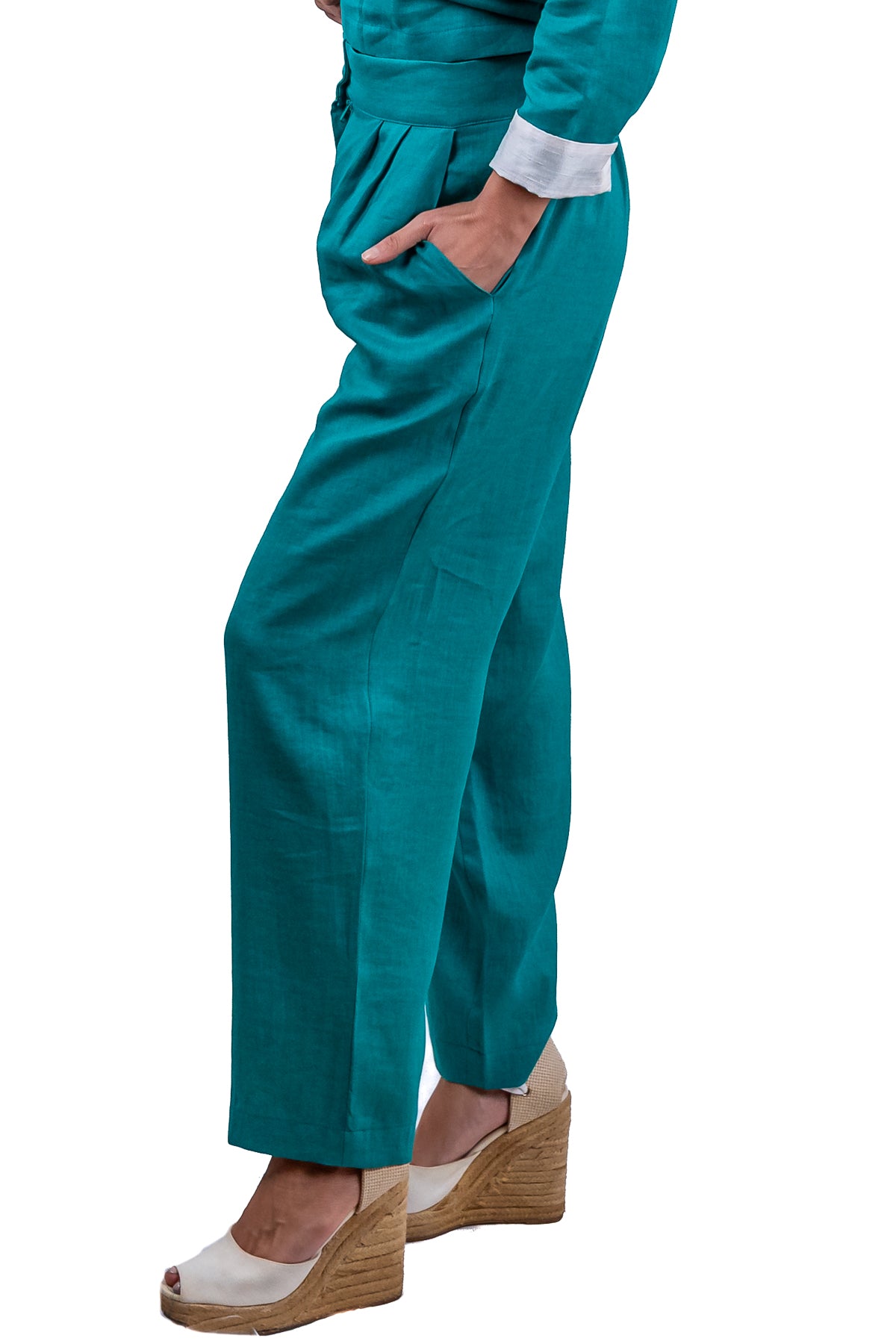 Pantalone Margaret in lino