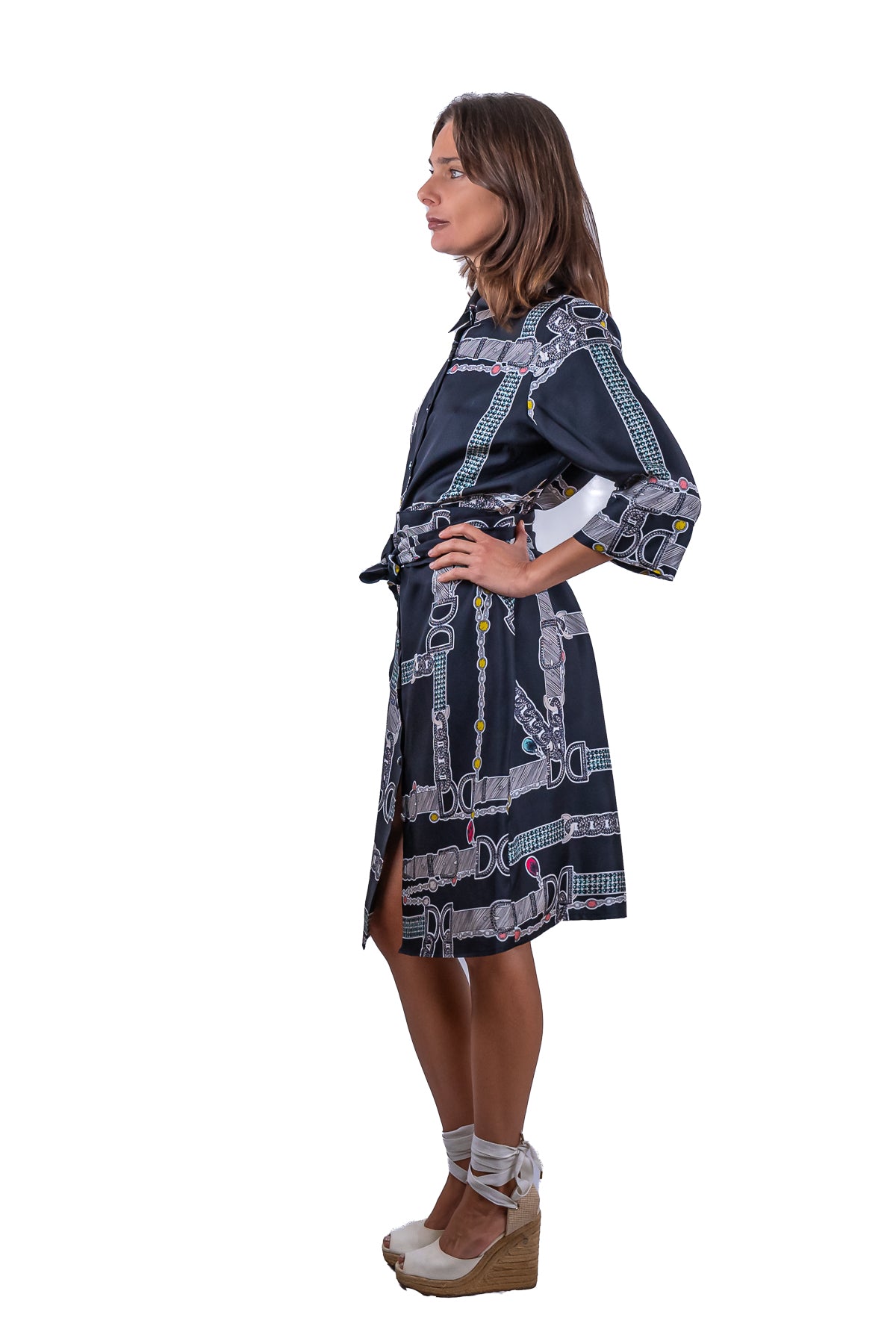 Chemisier Diana Lounghette twill di seta