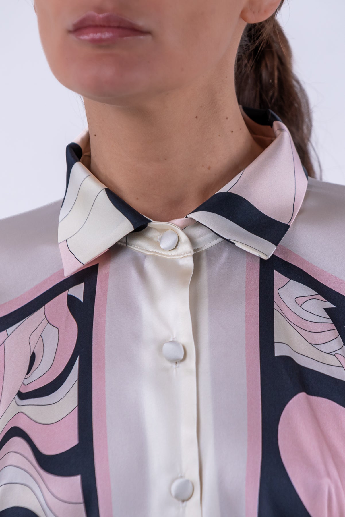 Camicia Kimono in seta