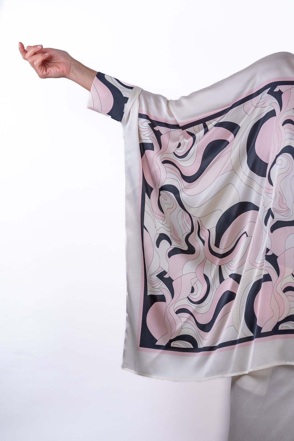 Camicia Kimono in seta