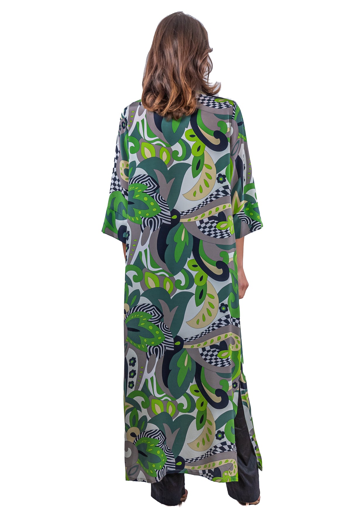 Abito Elodie in crepe de chine