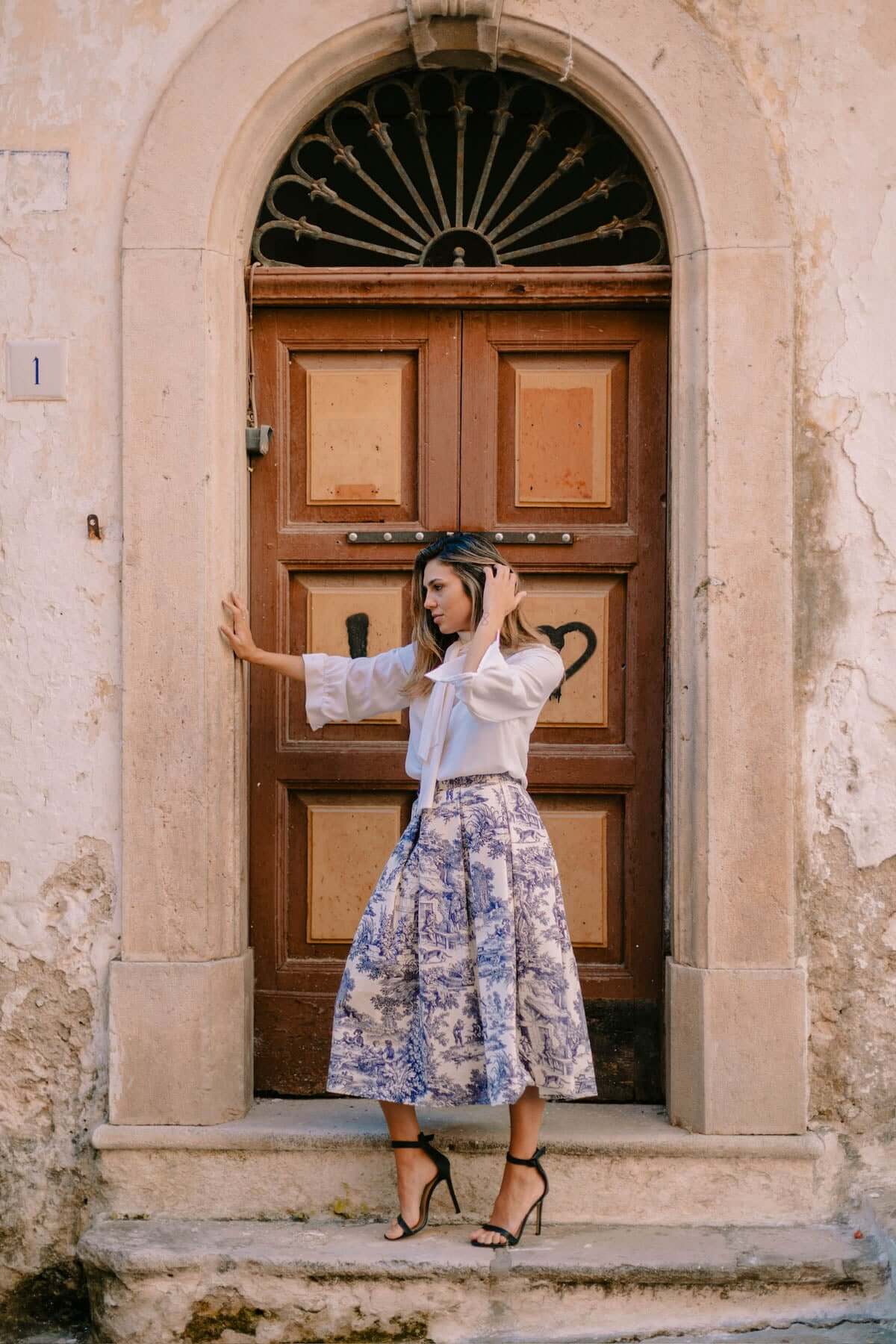 Gonna toile de Youy Blue