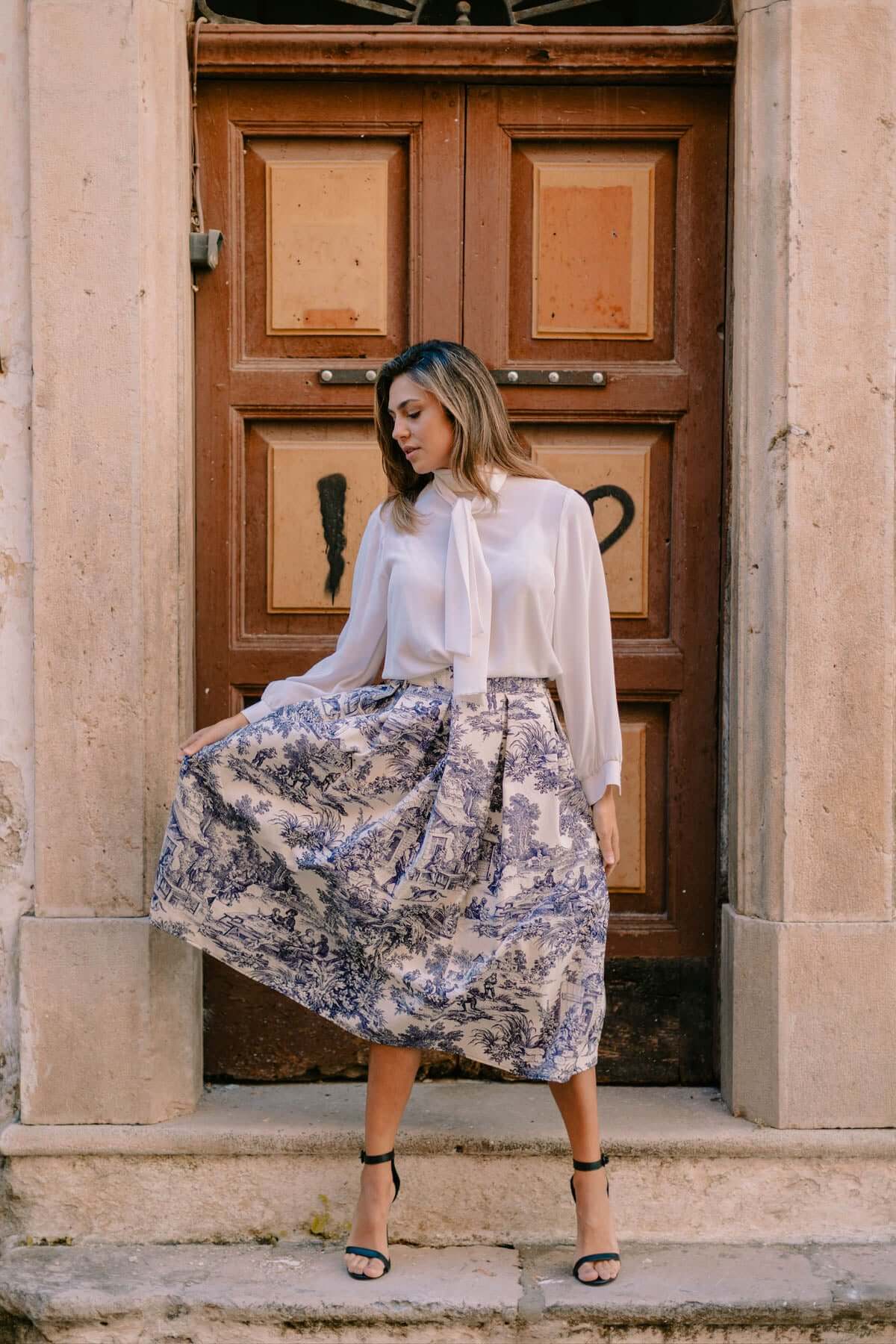 Gonna toile de Youy Blue