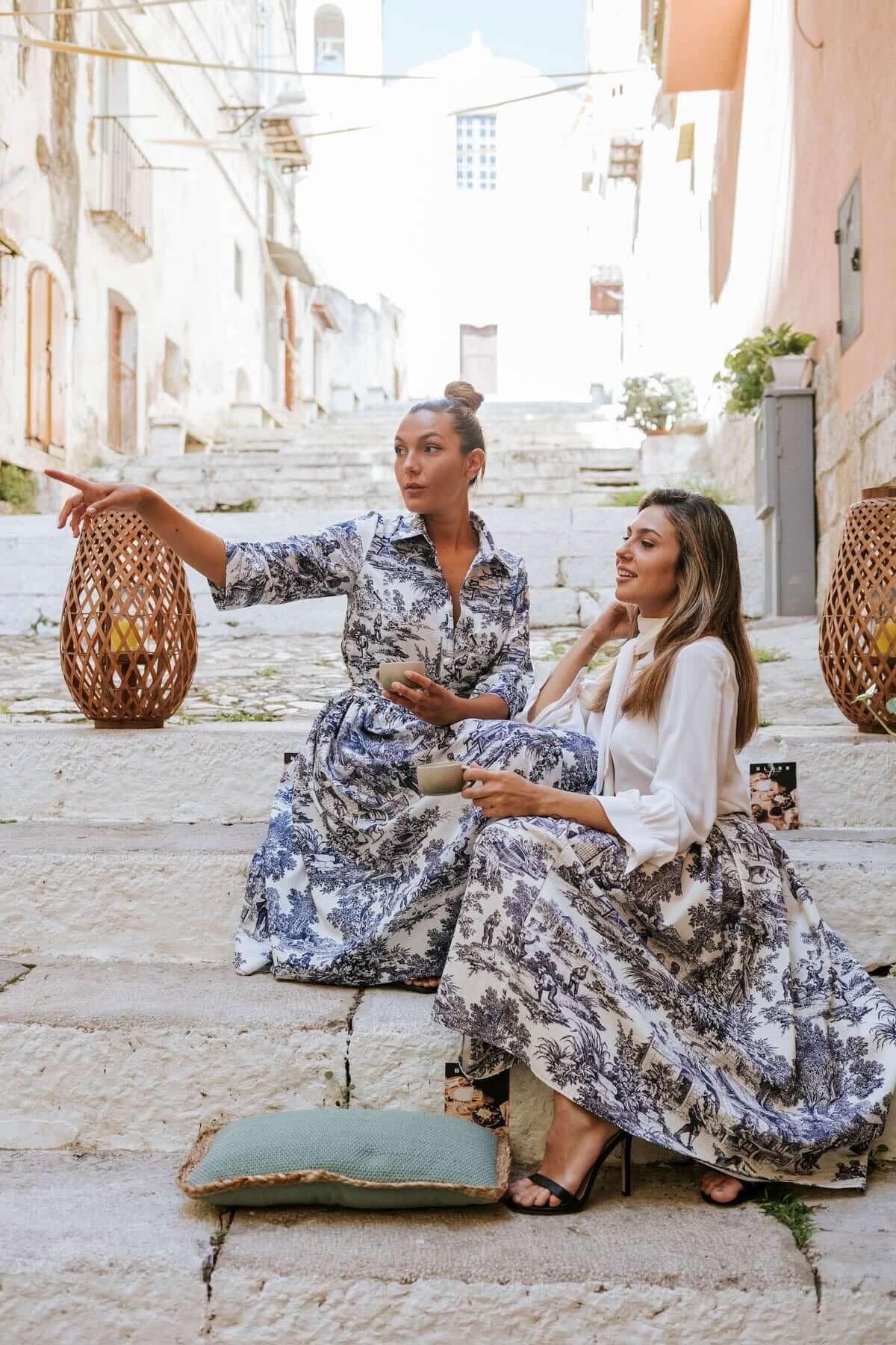 Gonna toile de Youy Blue