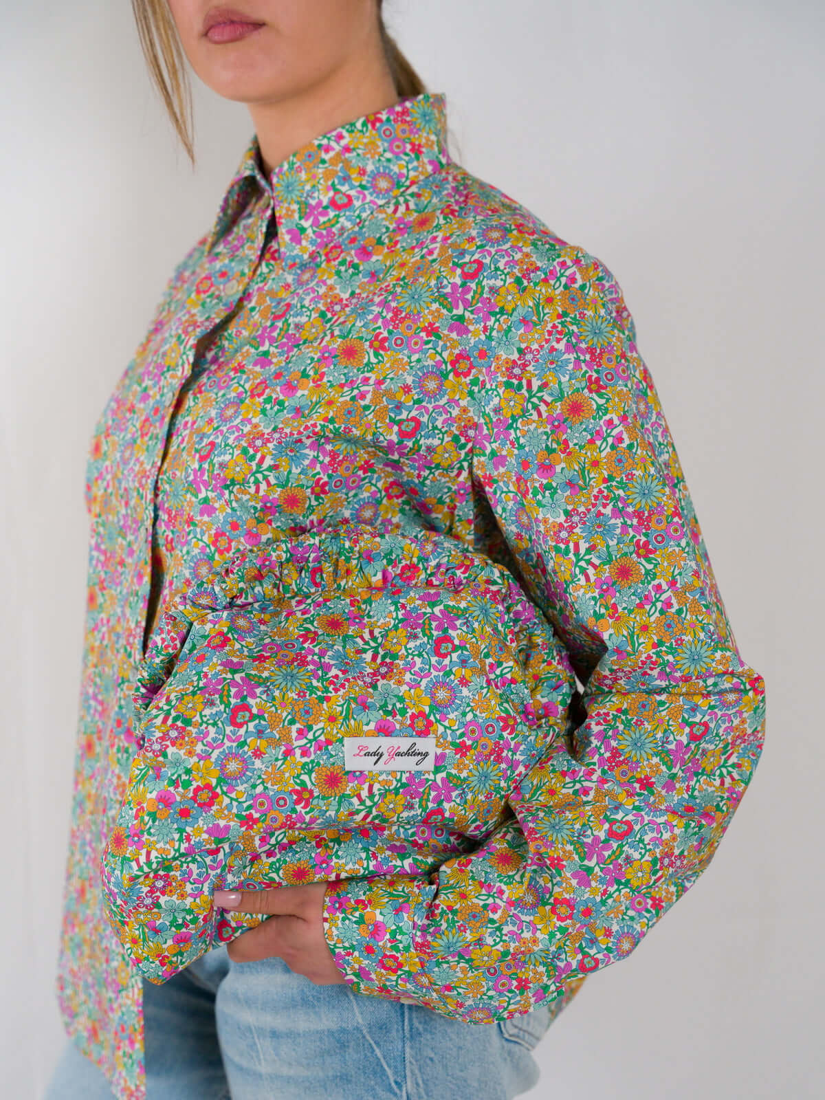 Camicia in Cotone Liberty — multicolor | Floralia