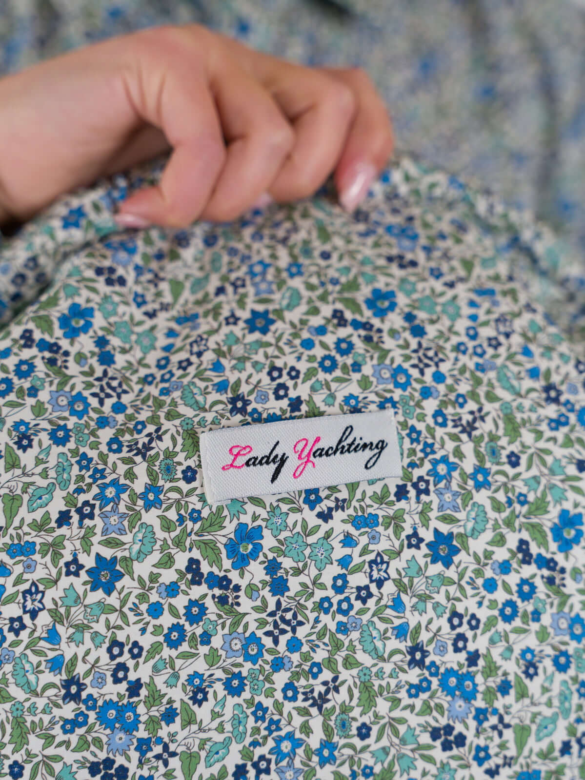 Clutch Floralia mini - fiori blu |Floralia