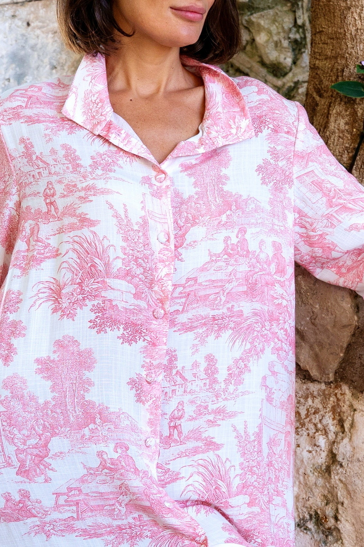 Chemisier DianaToile de Jouy — Riviera Capsule