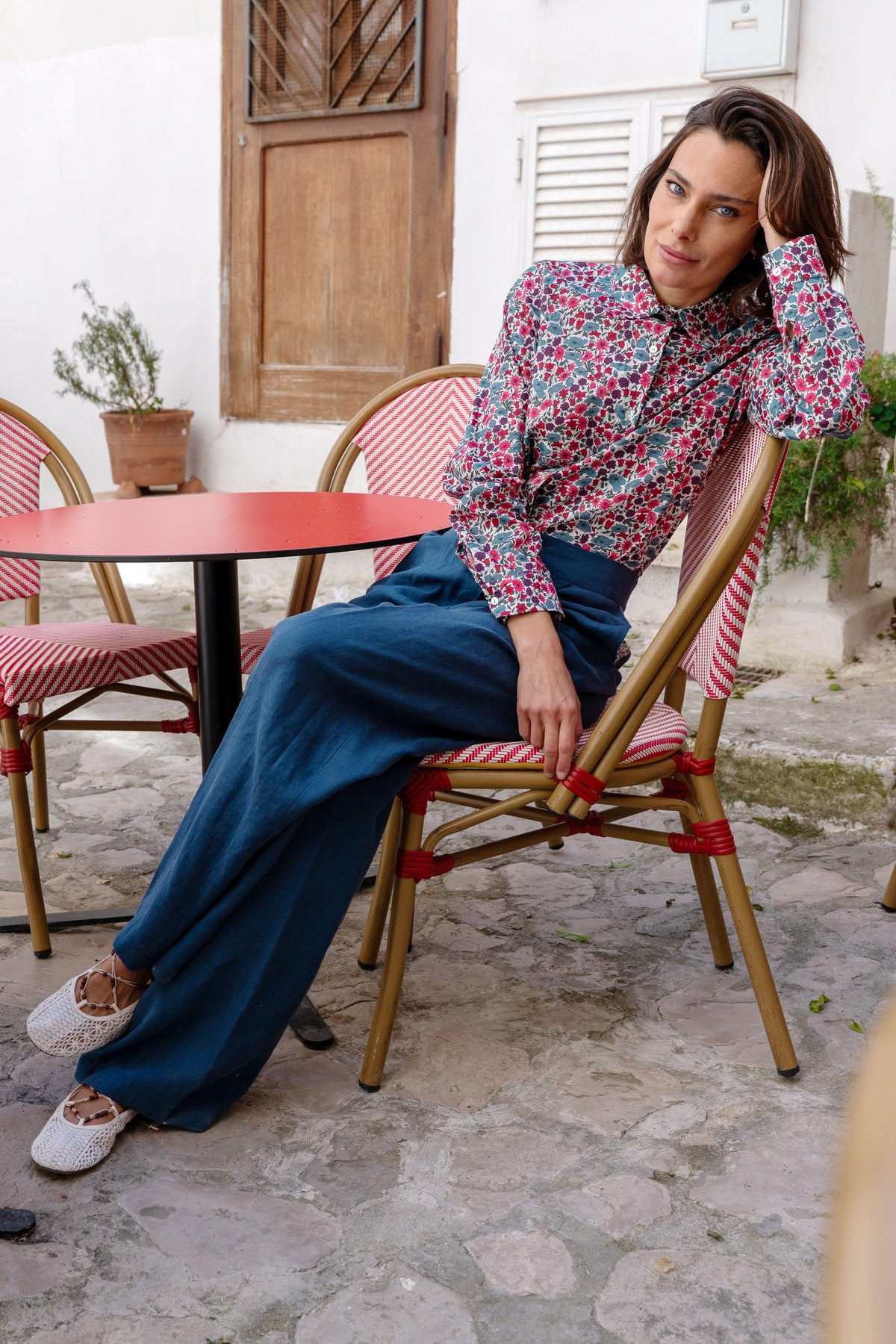 Camicia in Cotone Liberty - Bouquet inglesi  Floralia