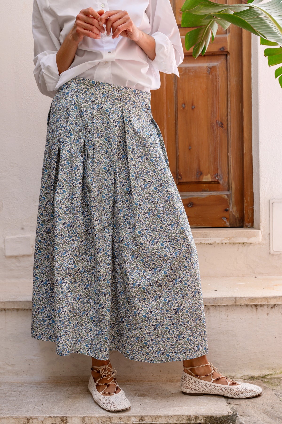 Gonna  in Cotone Liberty | Floralia