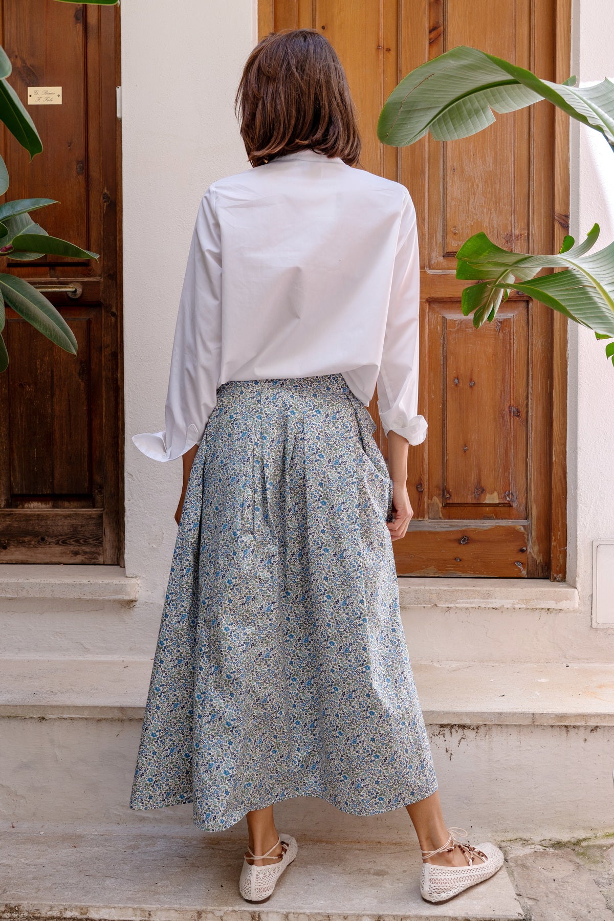 Gonna  in Cotone Liberty | Floralia