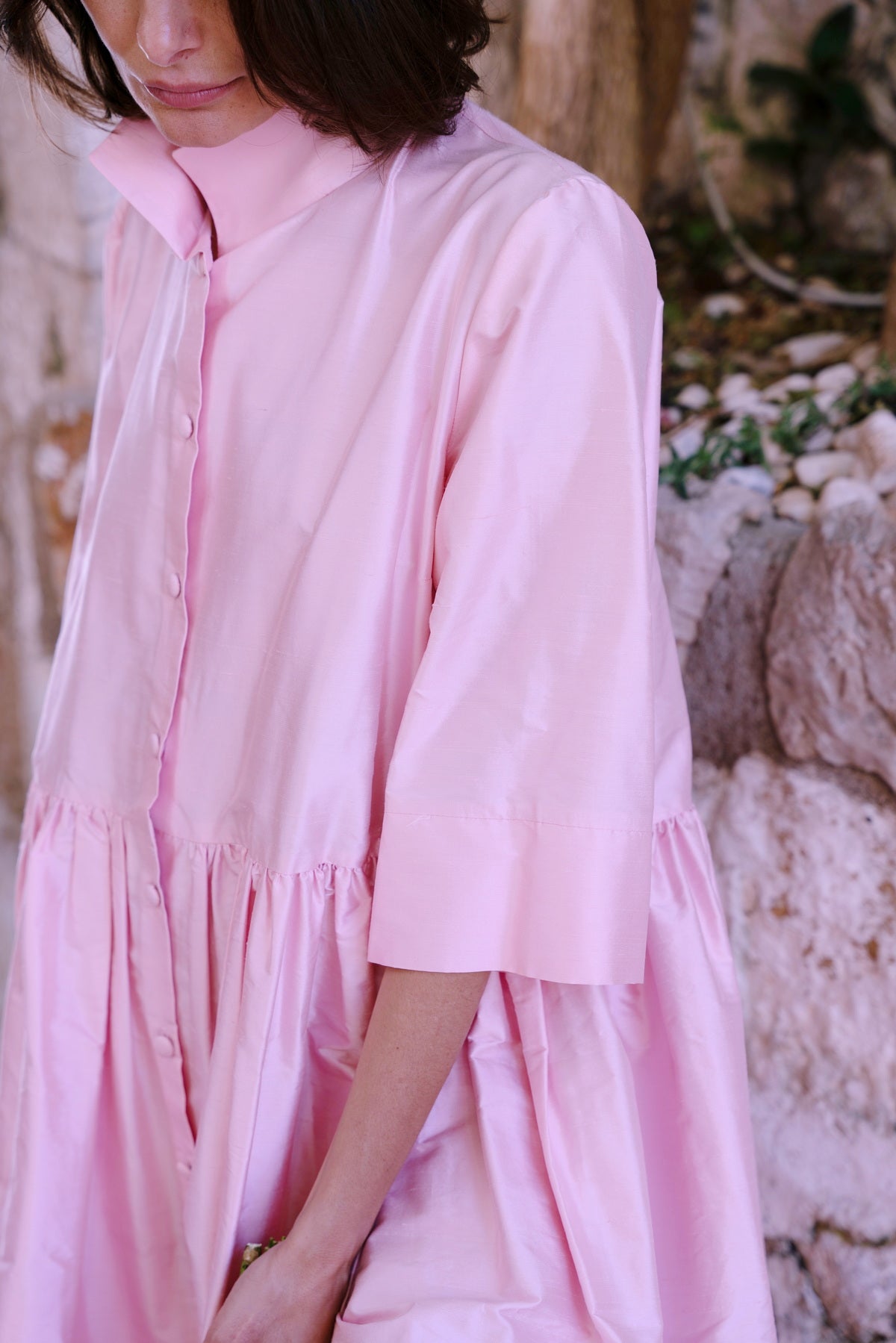 Abito in Shantung
