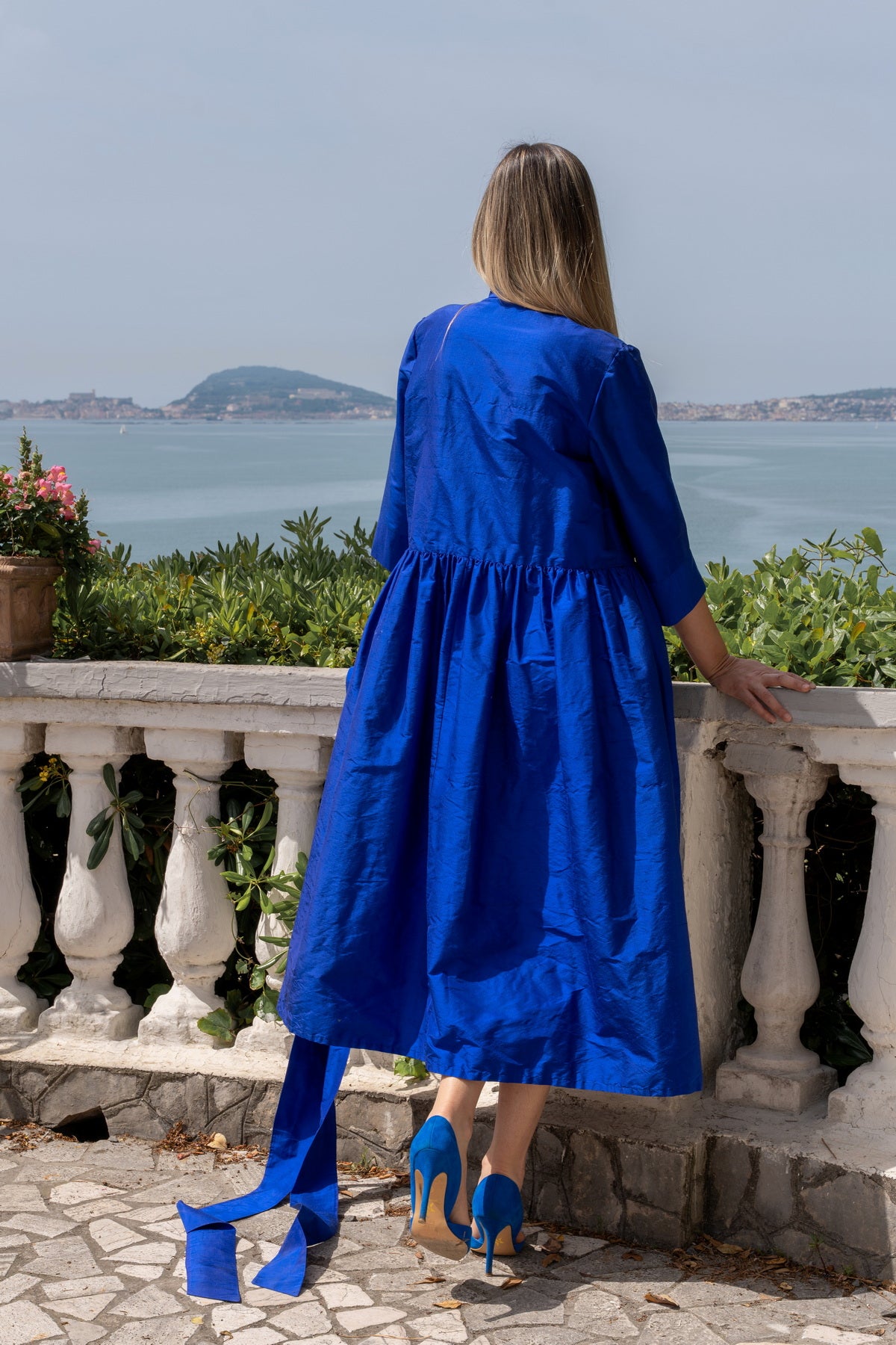 Sofia Bluette – Abito in Shantung