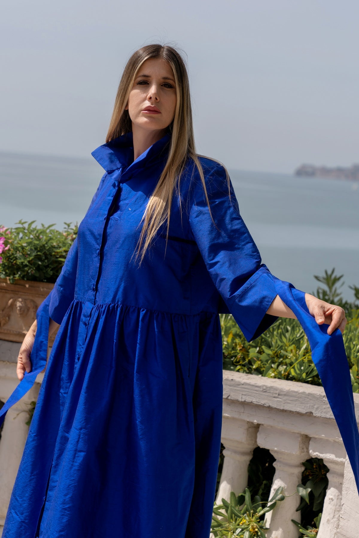 Sofia Bluette – Abito in Shantung