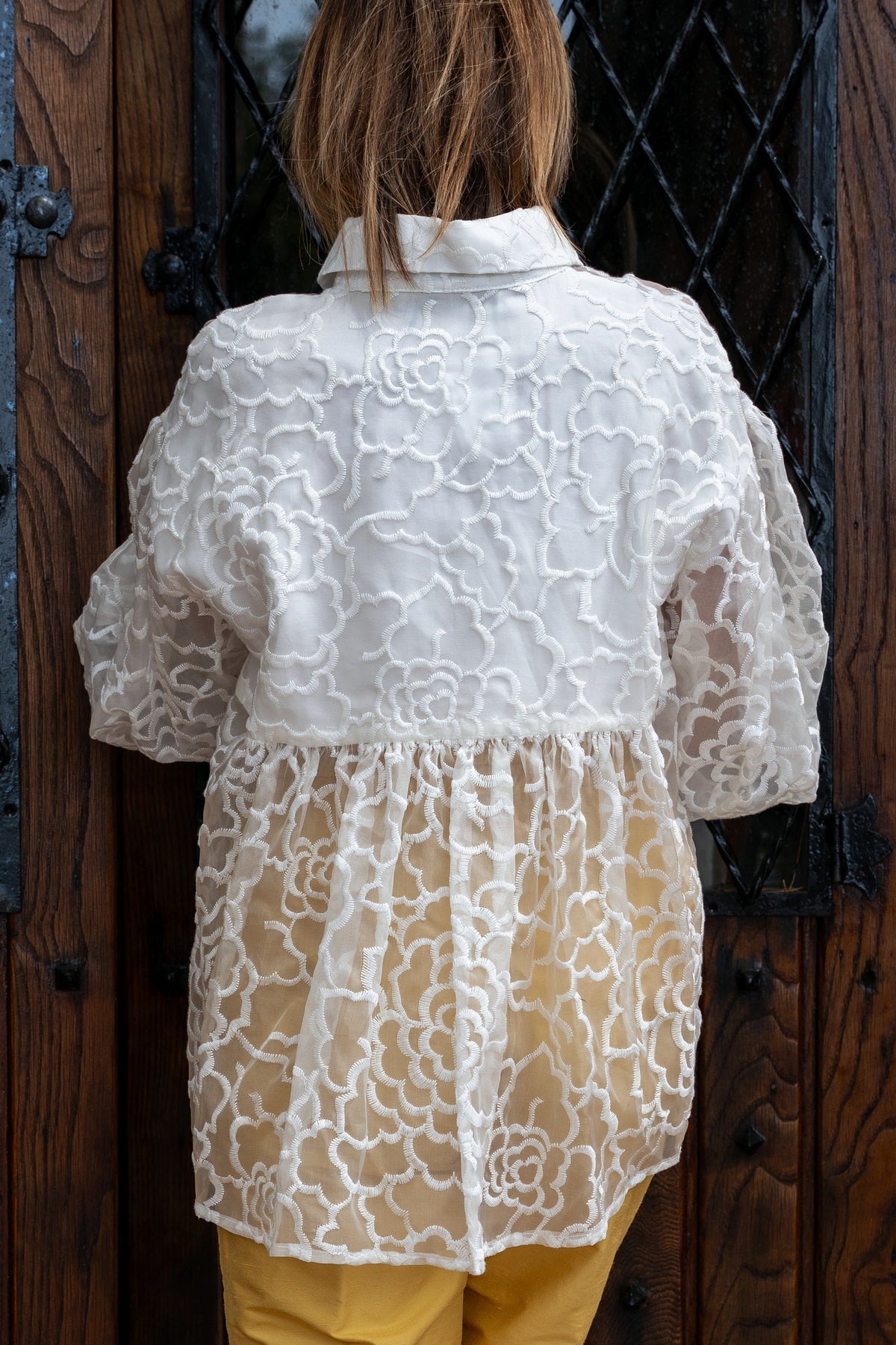 Camicia Ale in organza