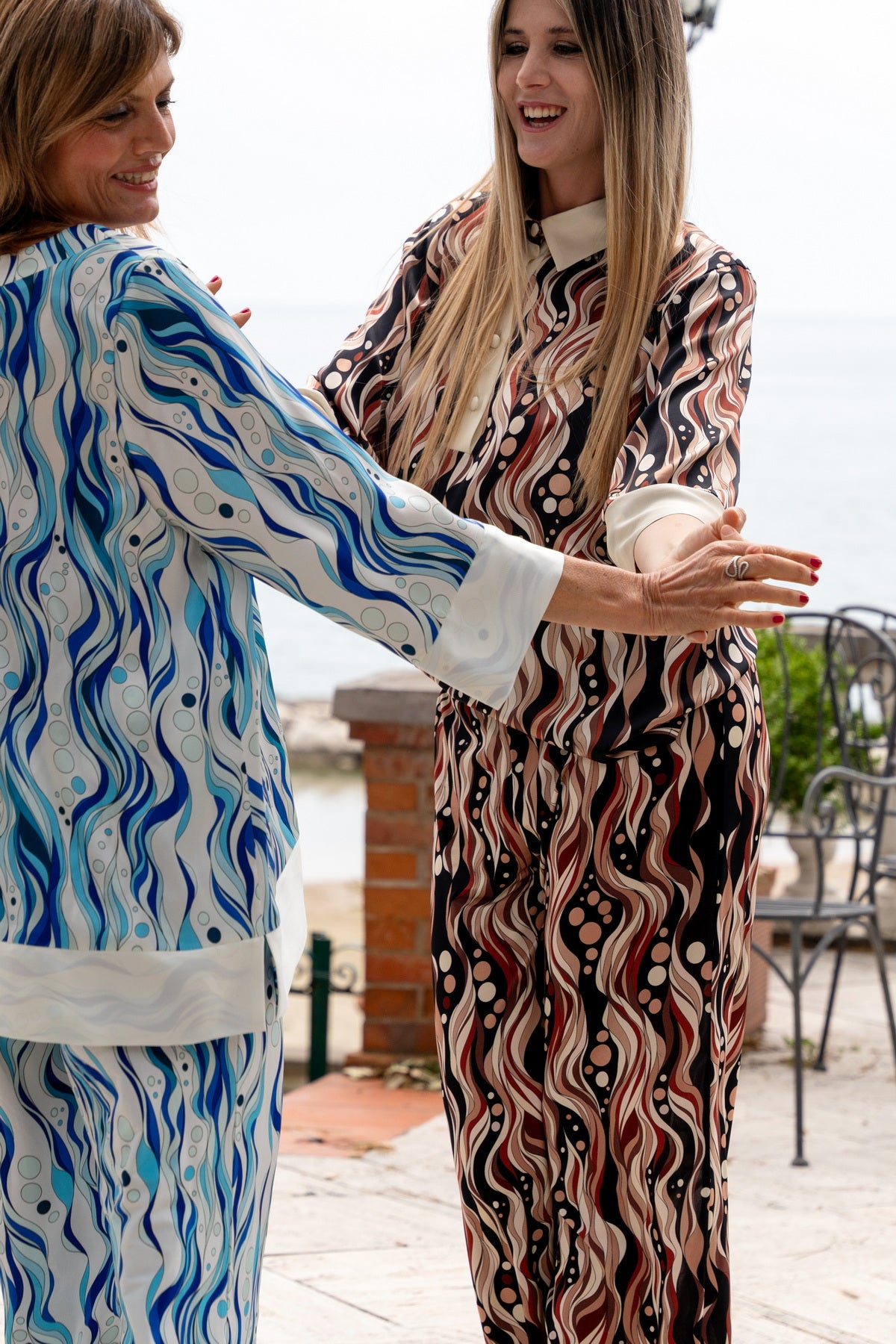 Blusa Nadia Mille bolle in seta
