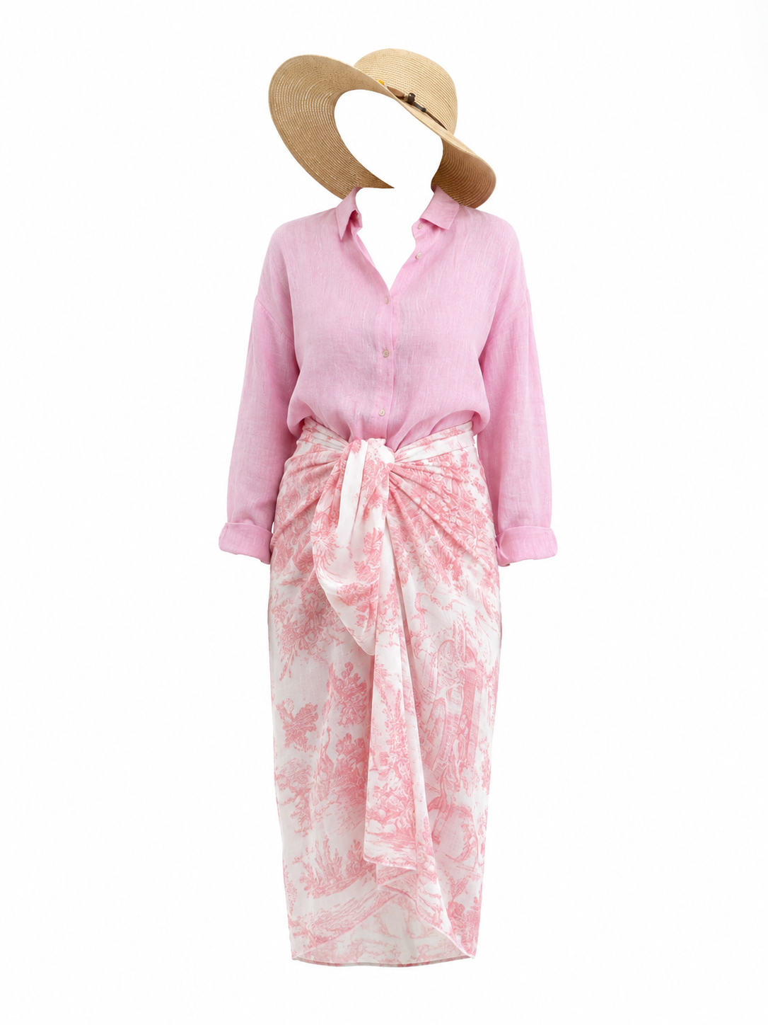 Gonna Pareo Riviera – Toile de Jouy