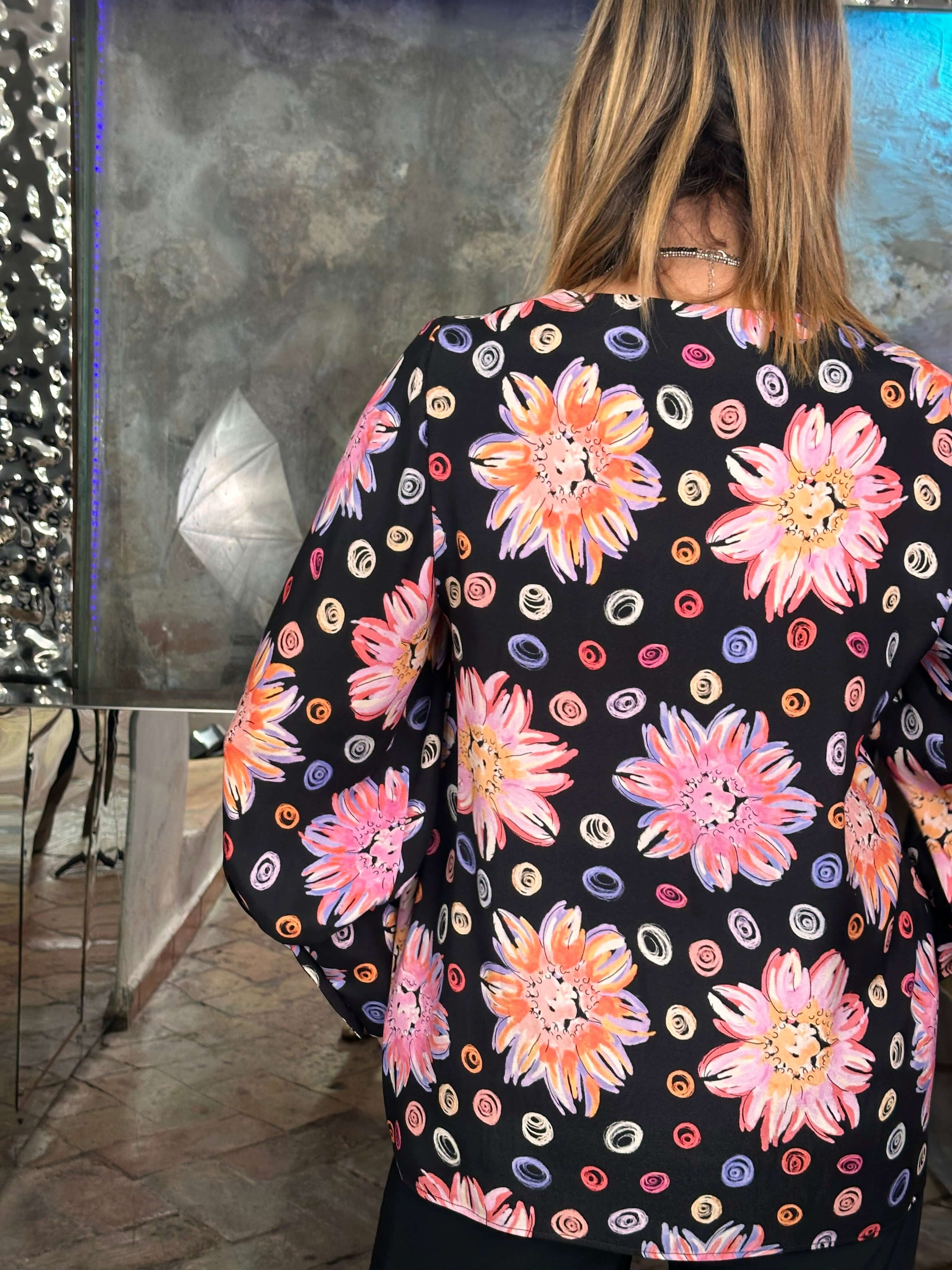 Blusa Elisabeth in seta