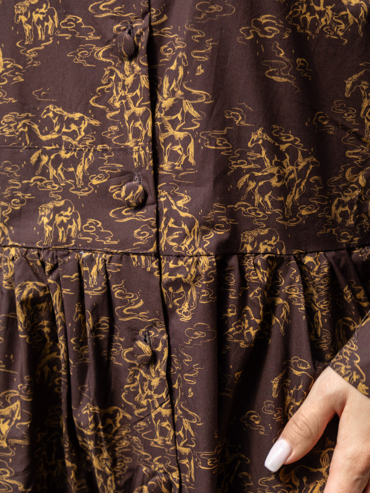 Abito Sofia in tessuto Liberty|Cavalli Imperiali