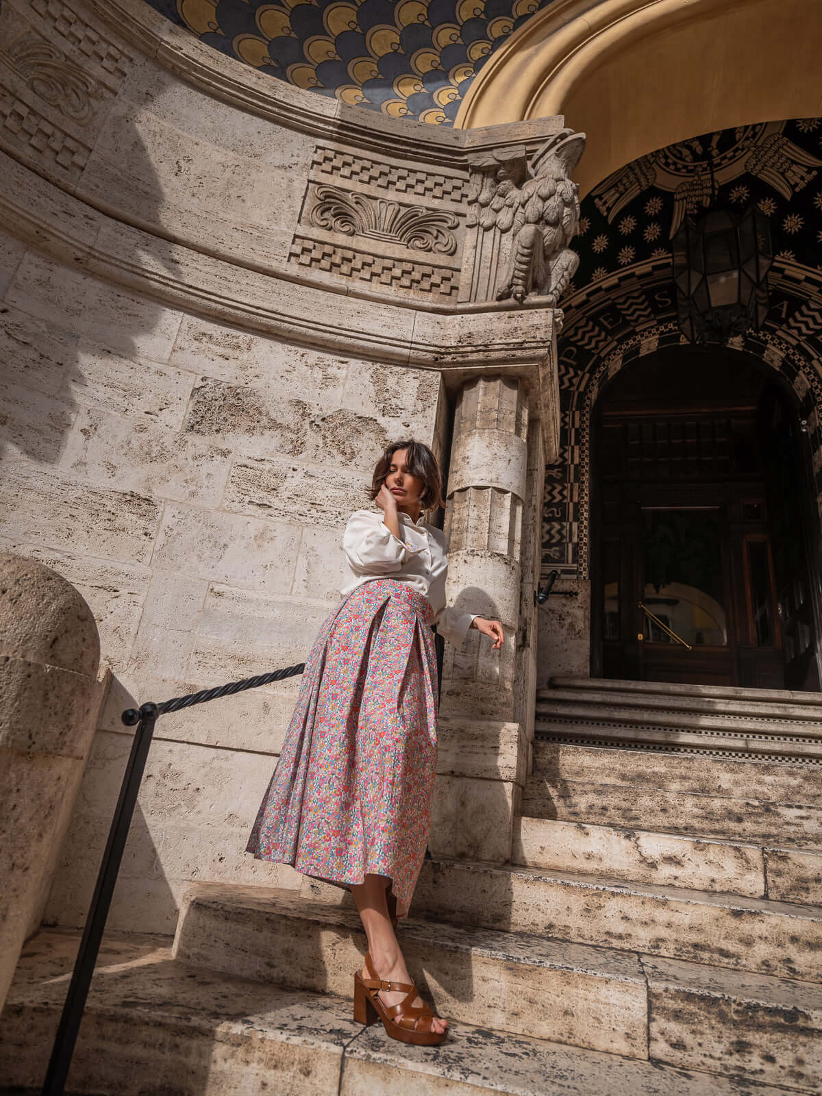 Gonna  in Cotone Liberty | Floralia