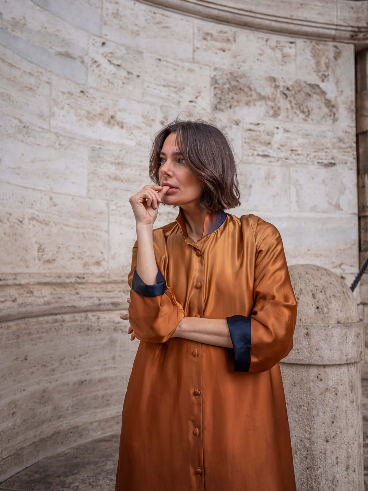 Diana Capri silk blouse