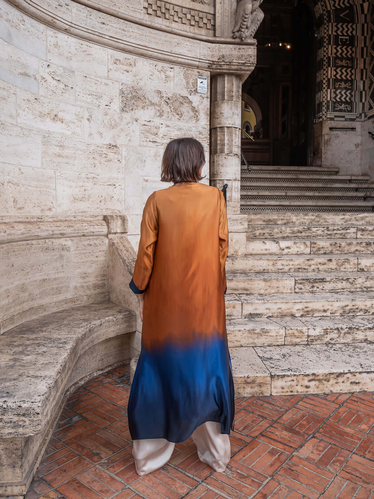 Diana Capri silk blouse