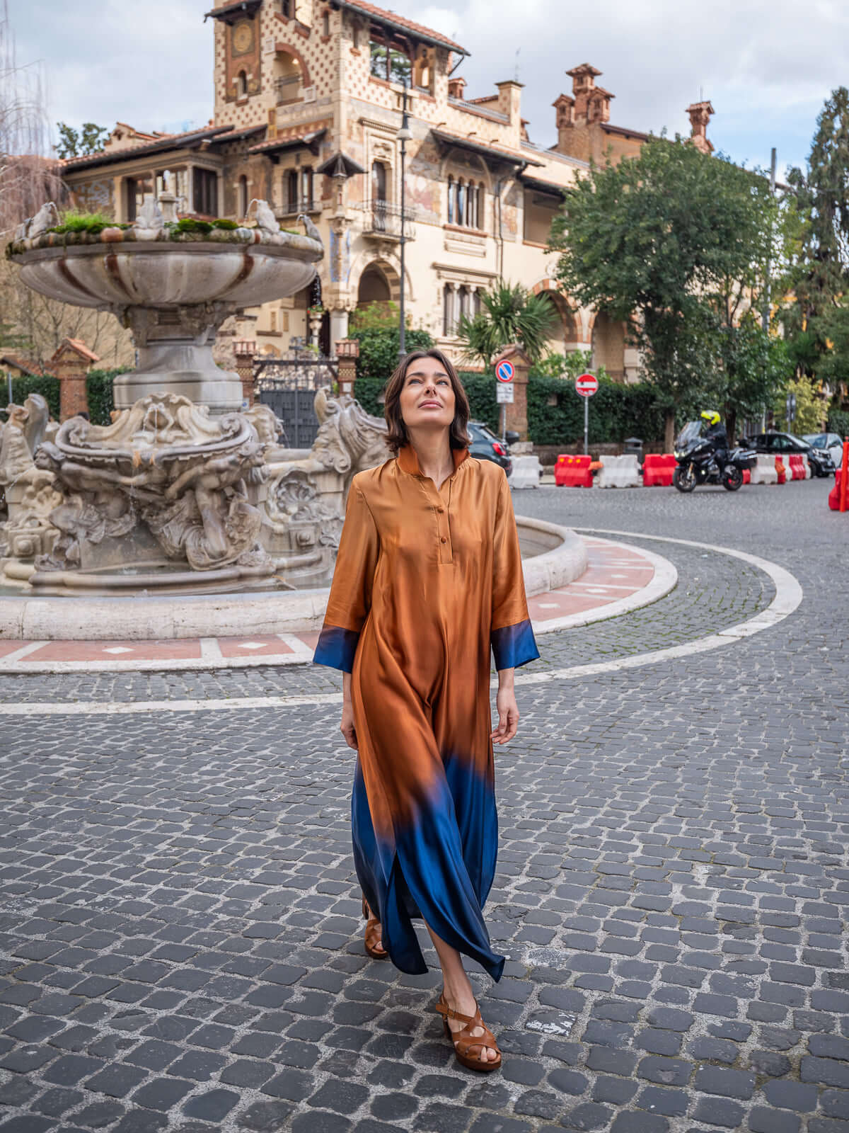 Diana Capri silk blouse