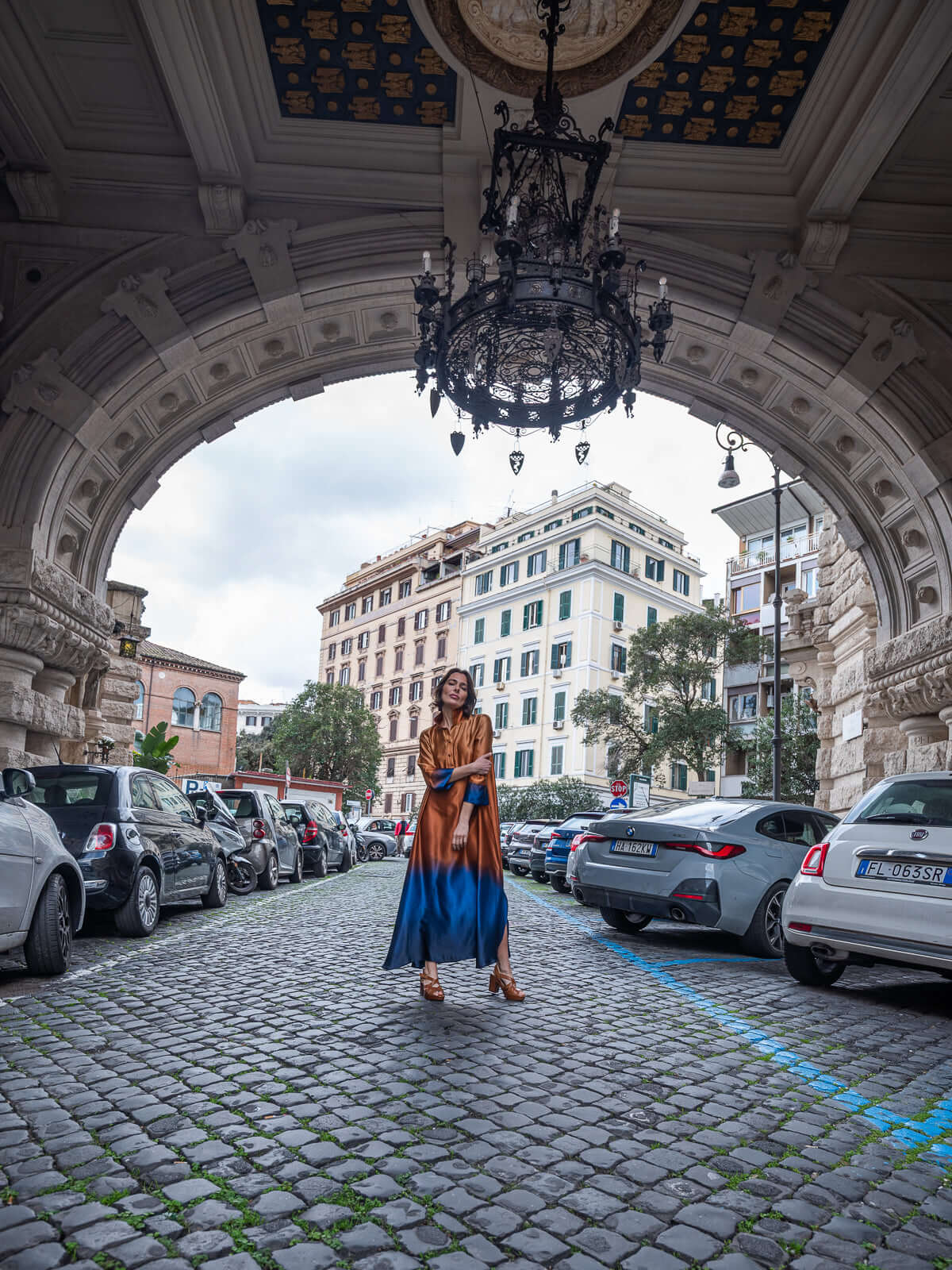 Diana Capri silk blouse