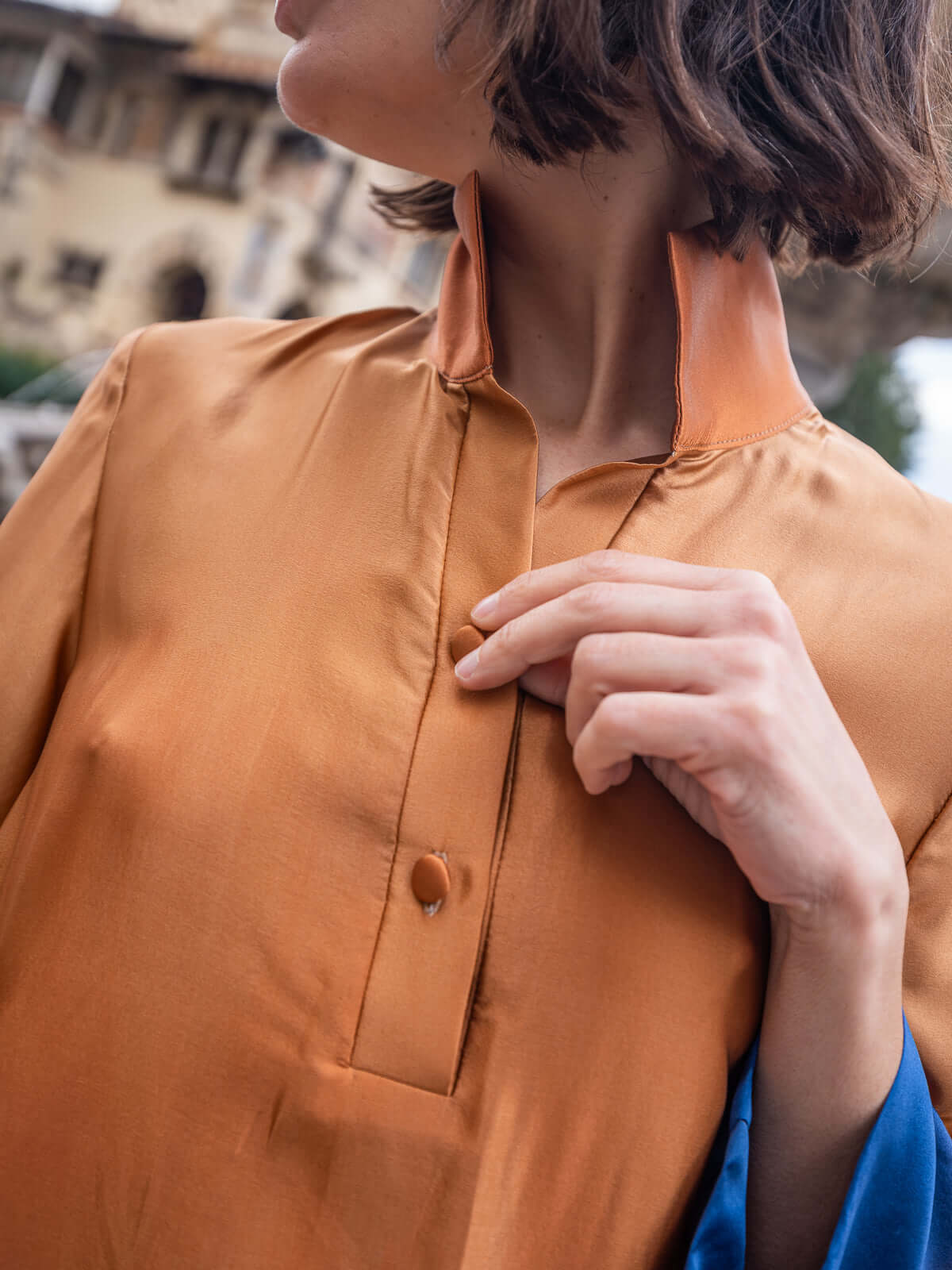 Diana Capri silk blouse