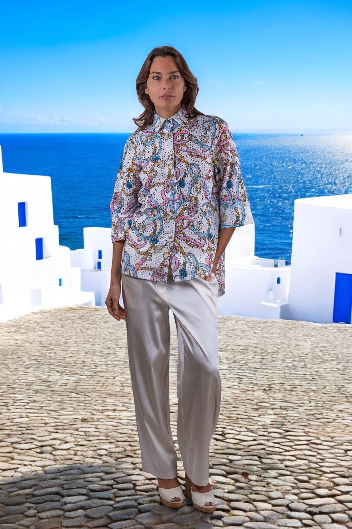 Camicia  Elisabeth: Eleganza senza tempo in cotone