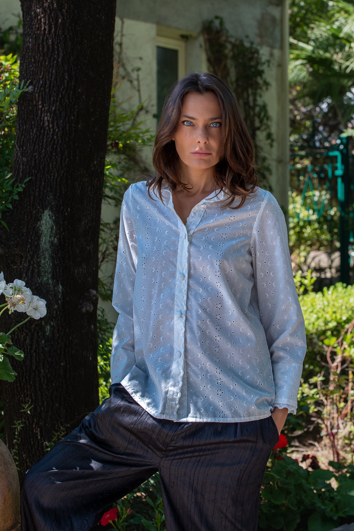Camicia  Elisabeth: Eleganza senza tempo in cotone