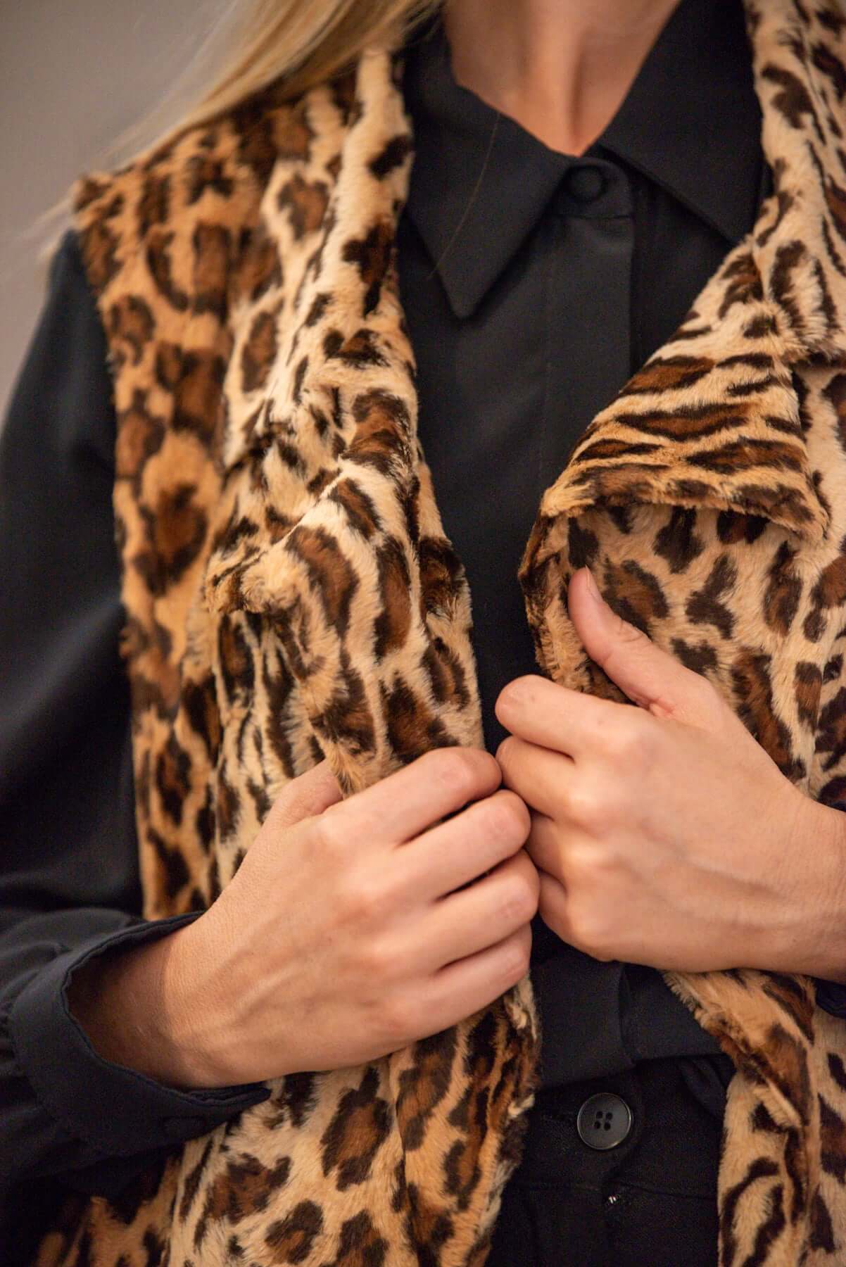 Il Gilet Amelie in eco pelliccia di viscosa